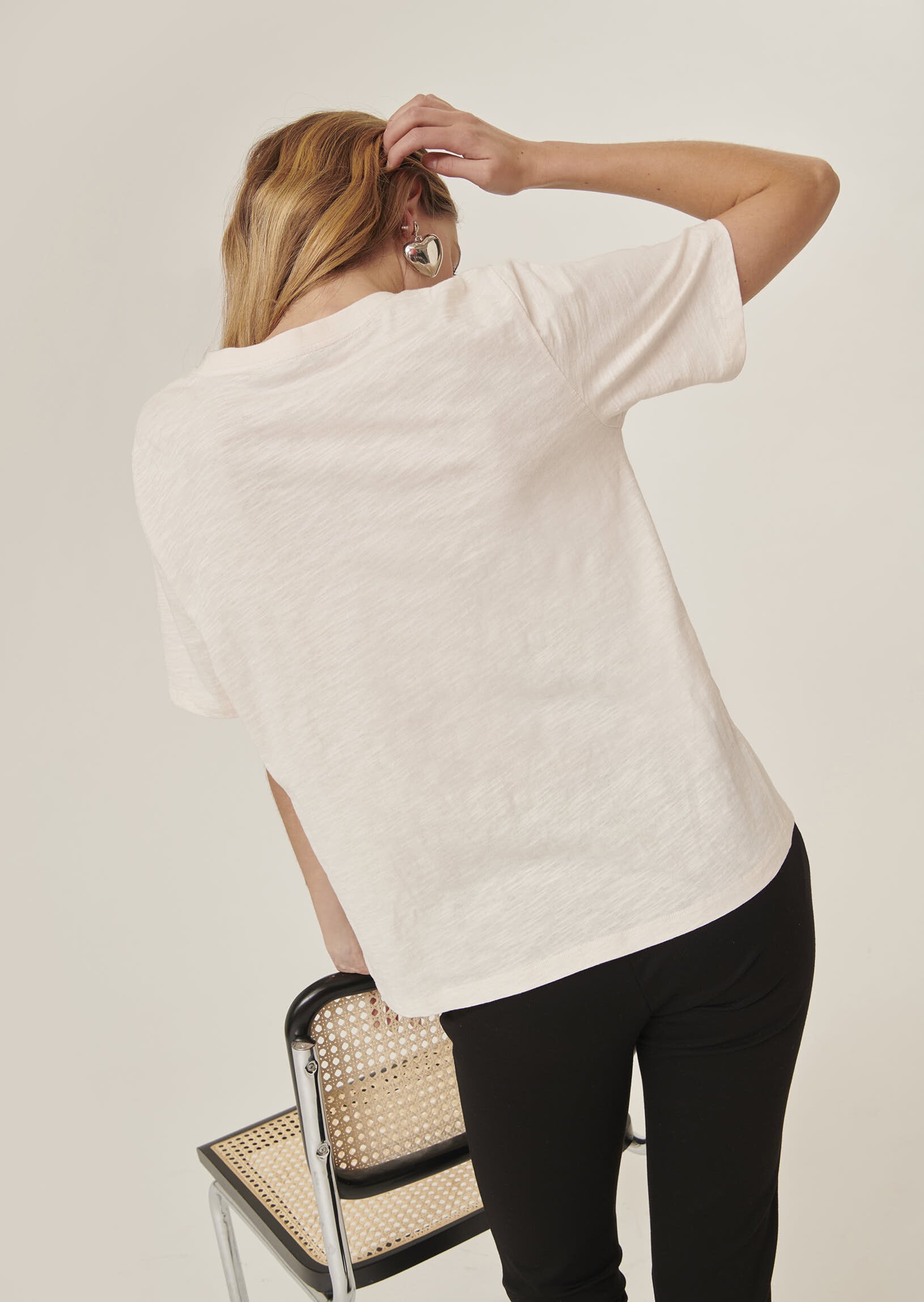 T-shirt Taga blanc en jersey Faume - seconde main