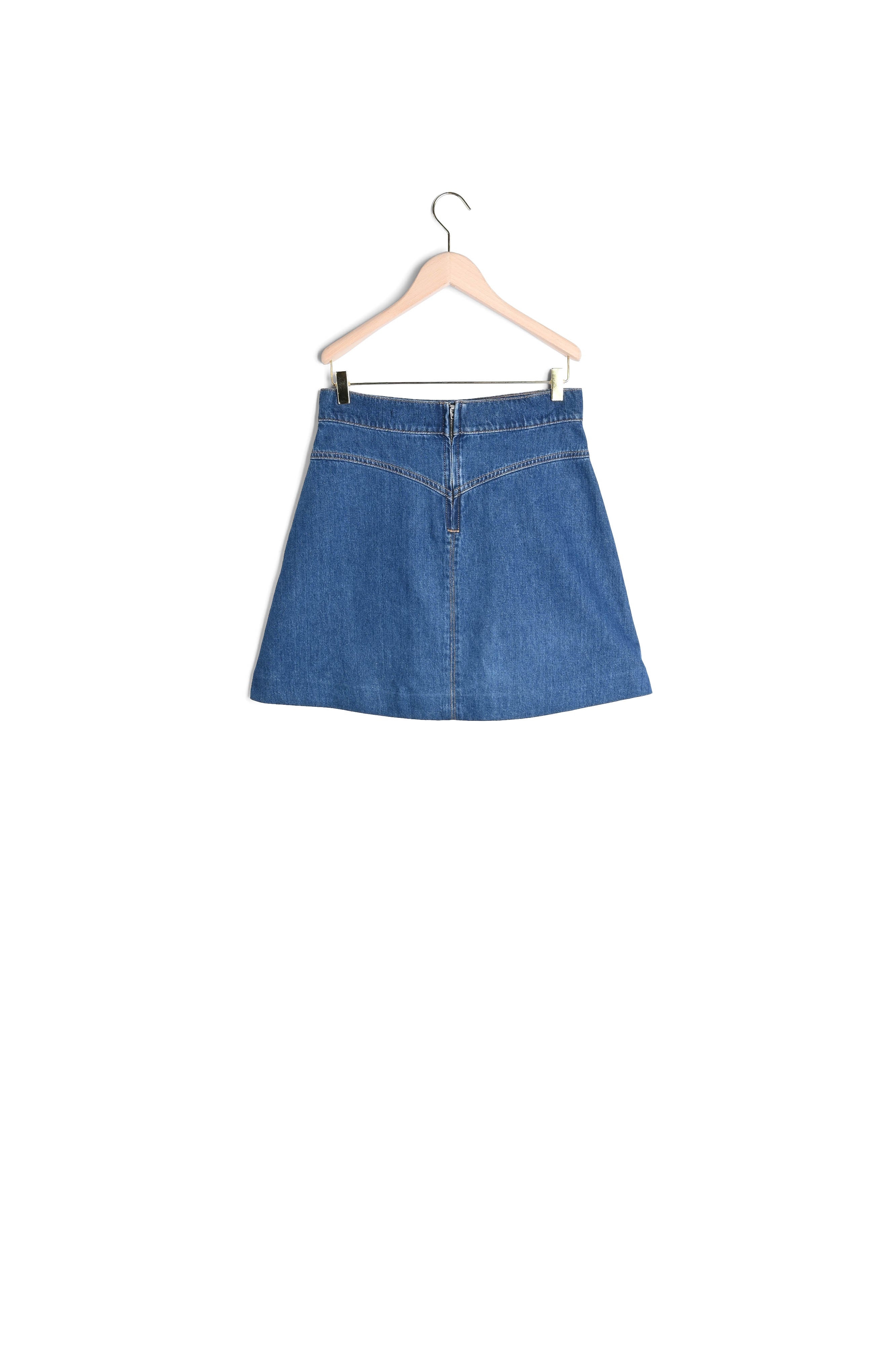 Jupe Jasmina bleue en denim Faume - seconde main