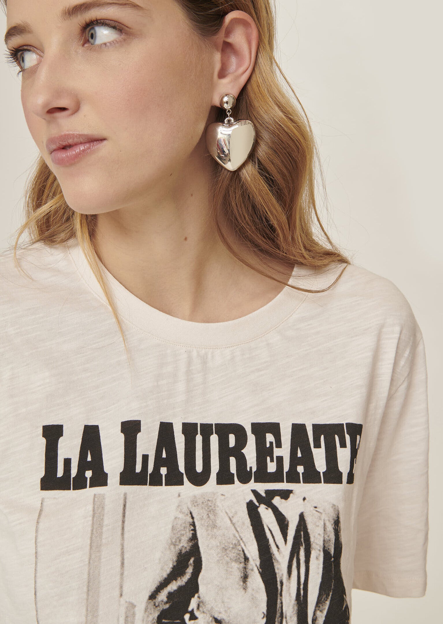 T-shirt Taga blanc en jersey Faume - seconde main