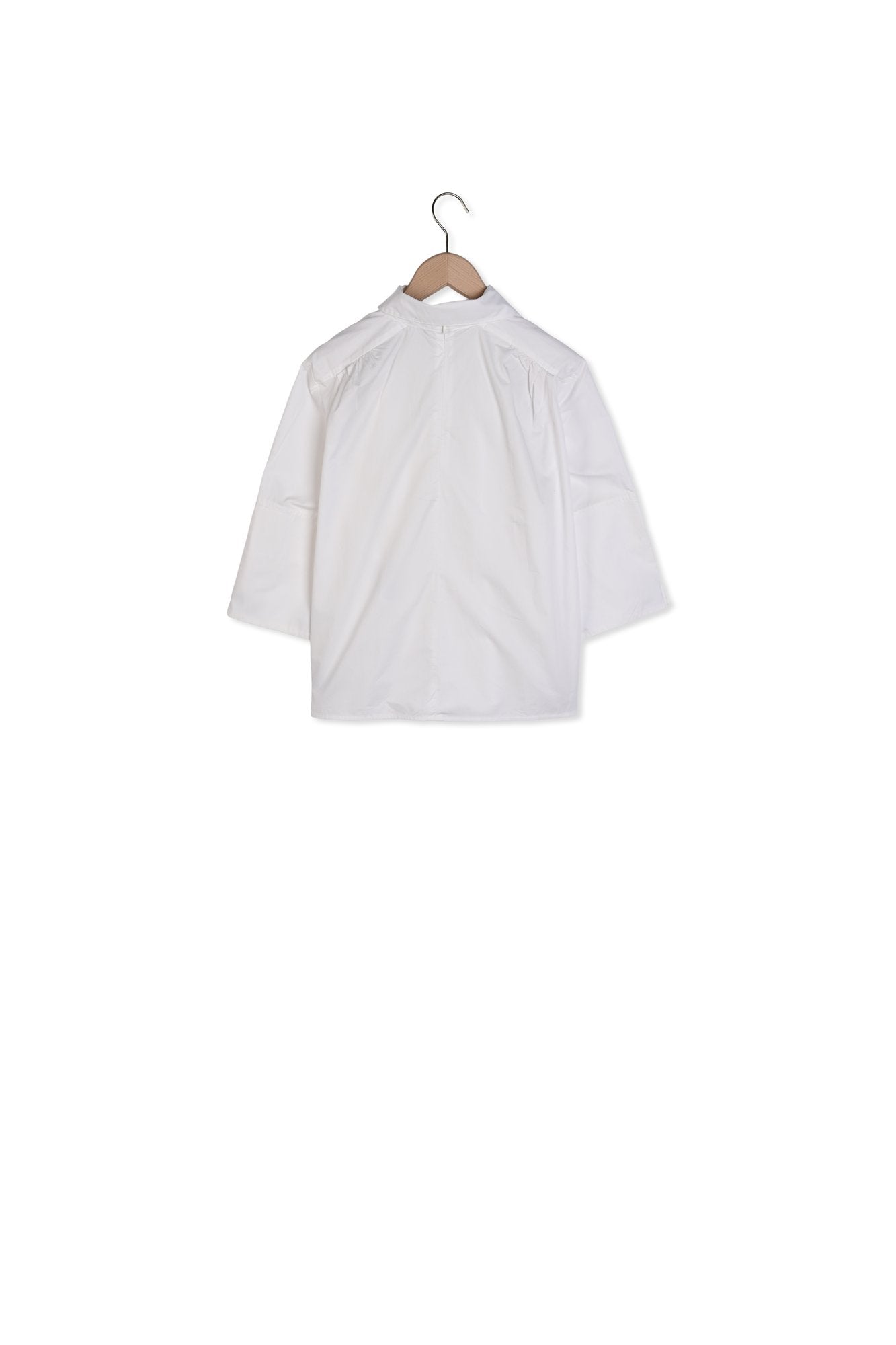 Top Trinity blanc en popeline Faume - seconde main