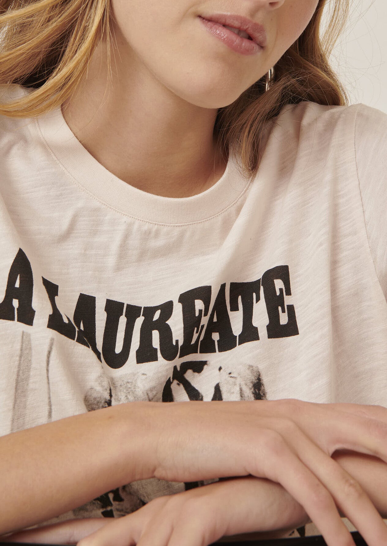 T-shirt Taga blanc en jersey Faume - seconde main