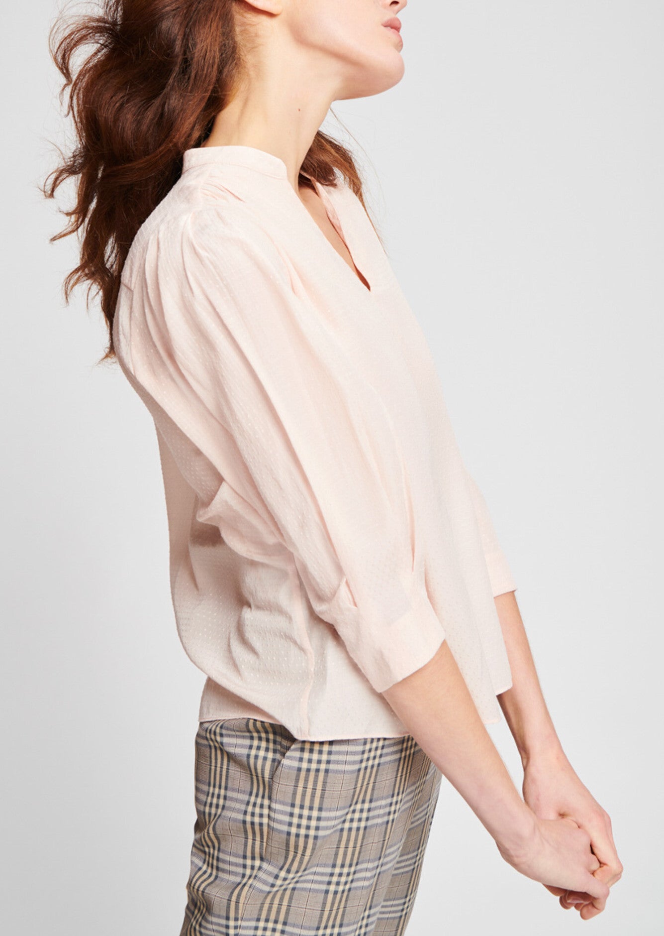 Top rose pâle Faume - seconde main