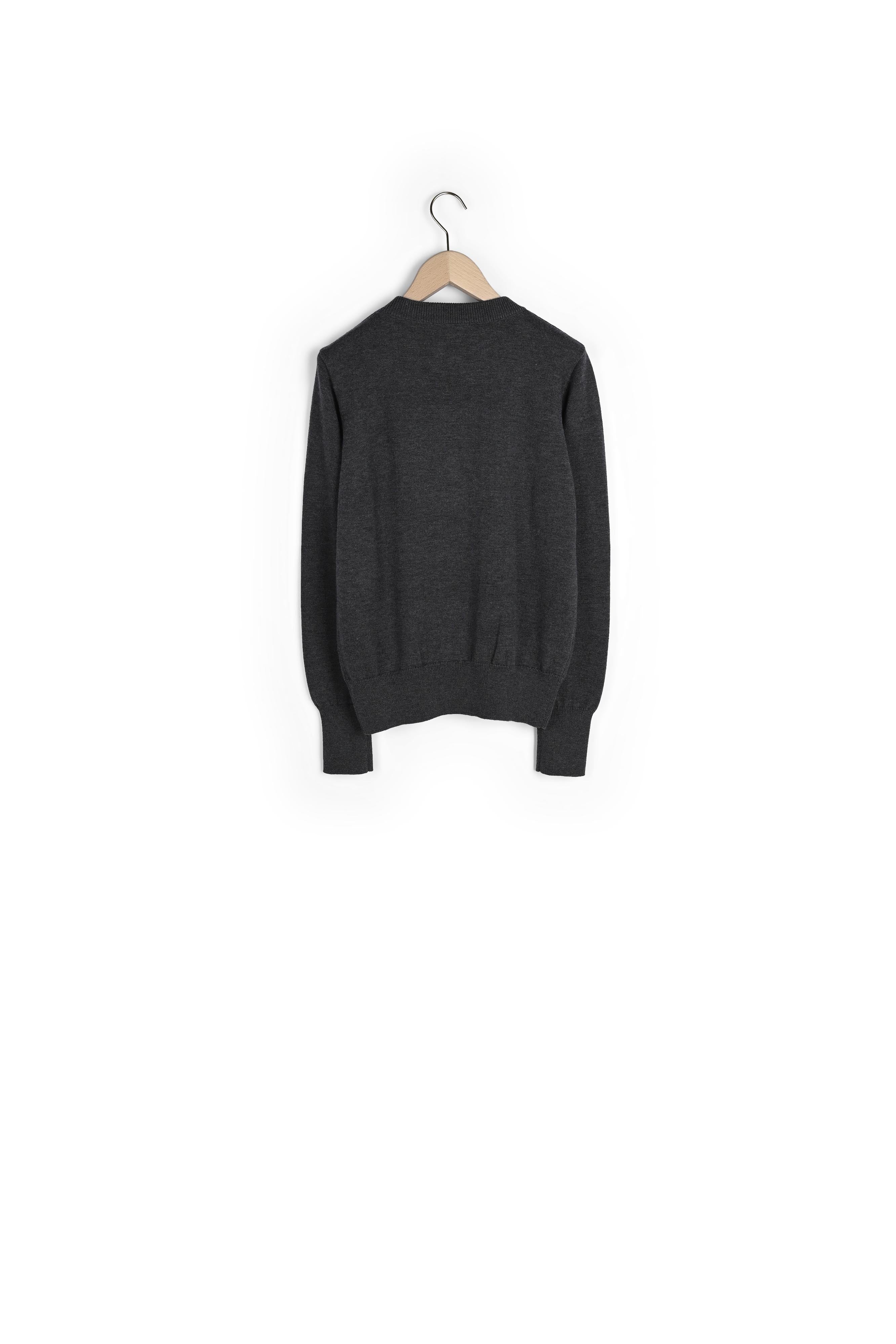 Pull Prunette noir en laine Faume - seconde main