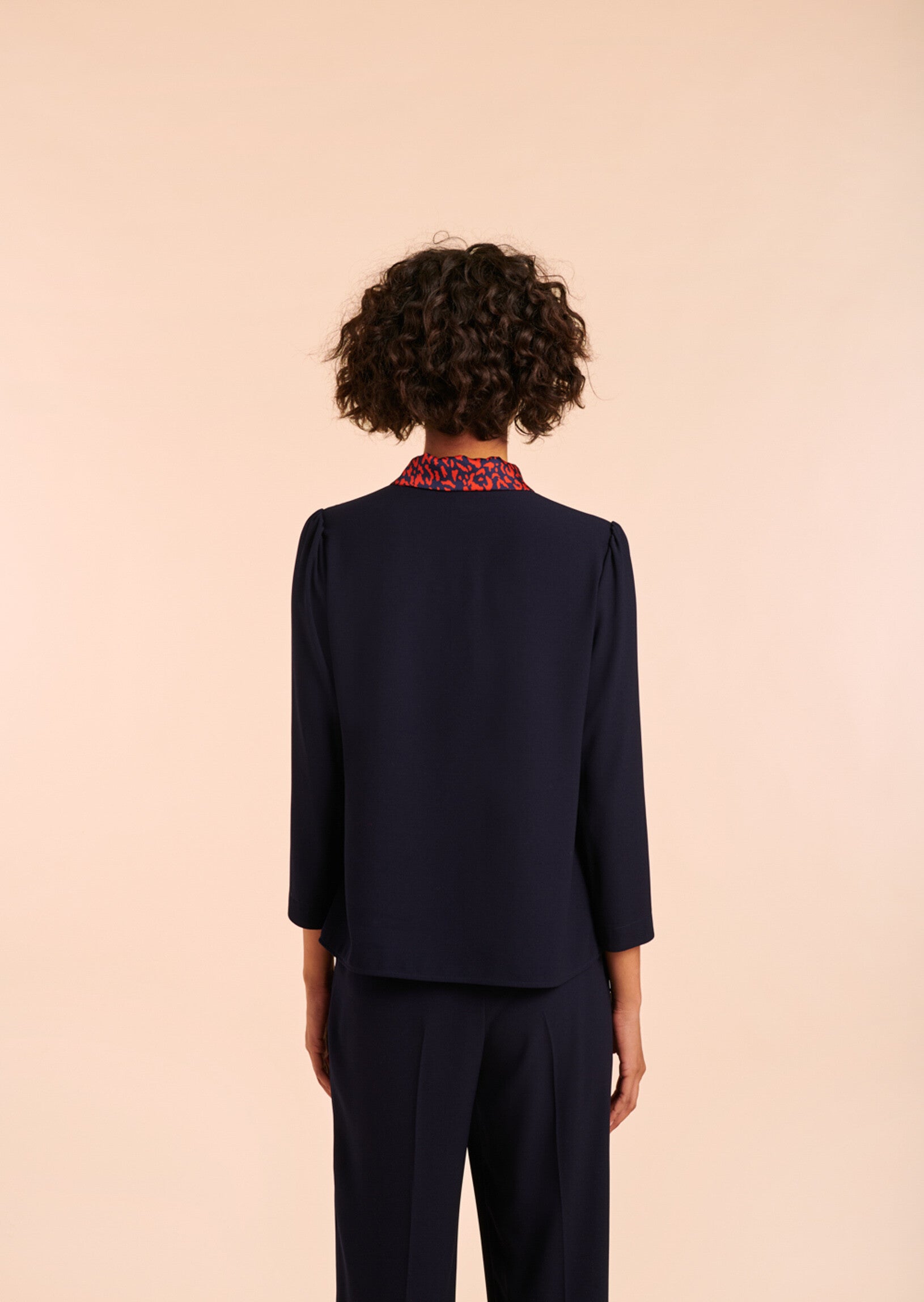 Top Tessa bleu nuit Faume - seconde main