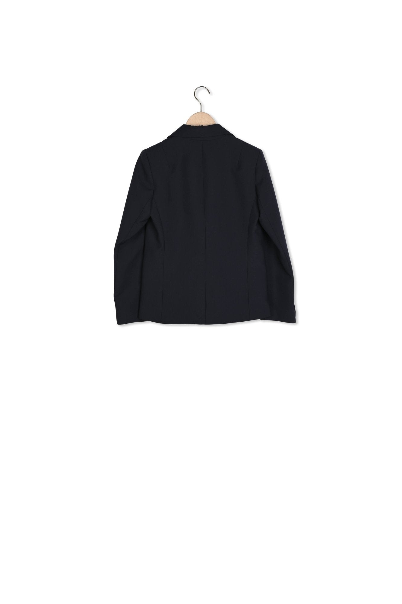 Veste Vanny bleu nuit en laine froide Faume - seconde main