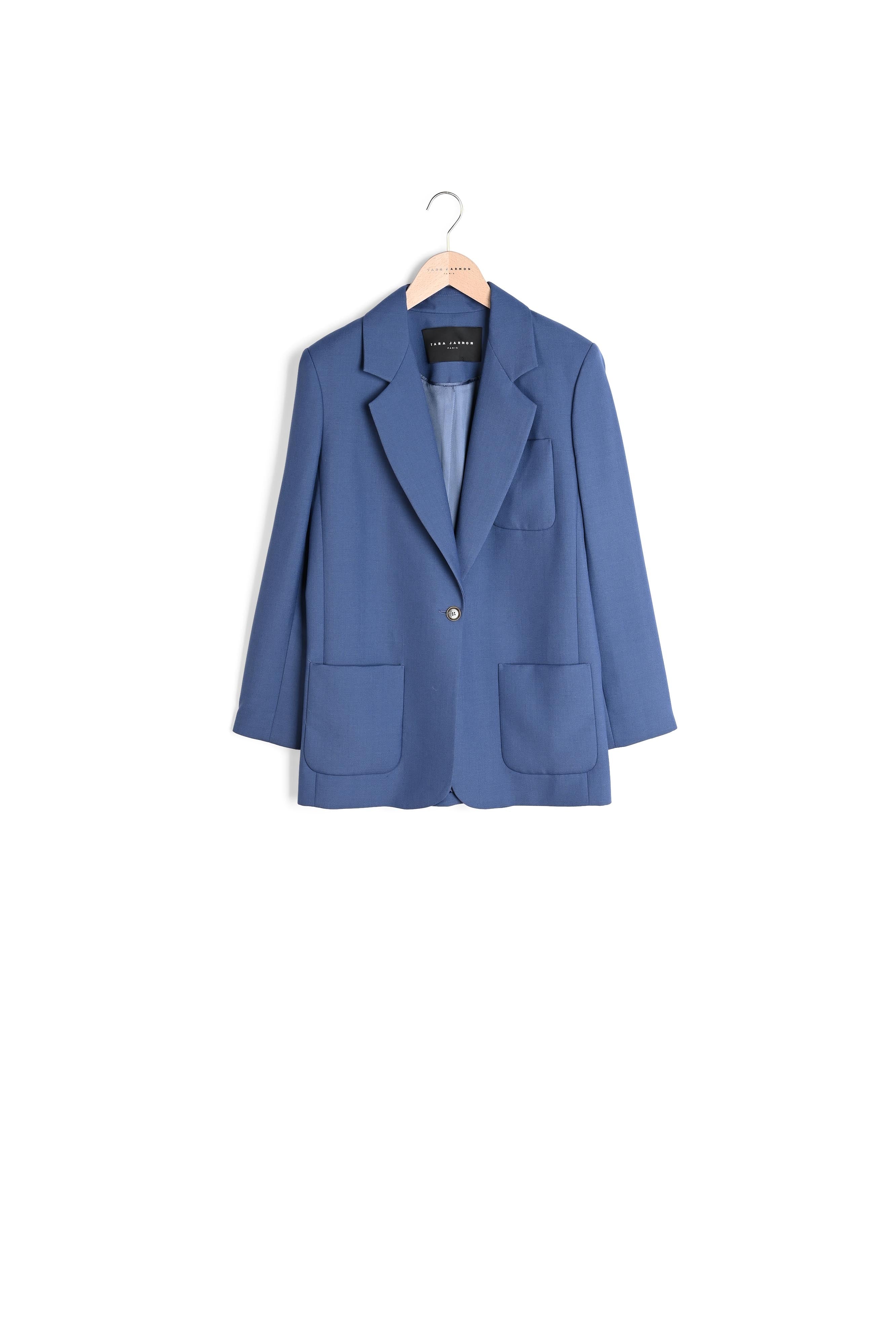 Veste Viggo bleue en laine Faume - seconde main