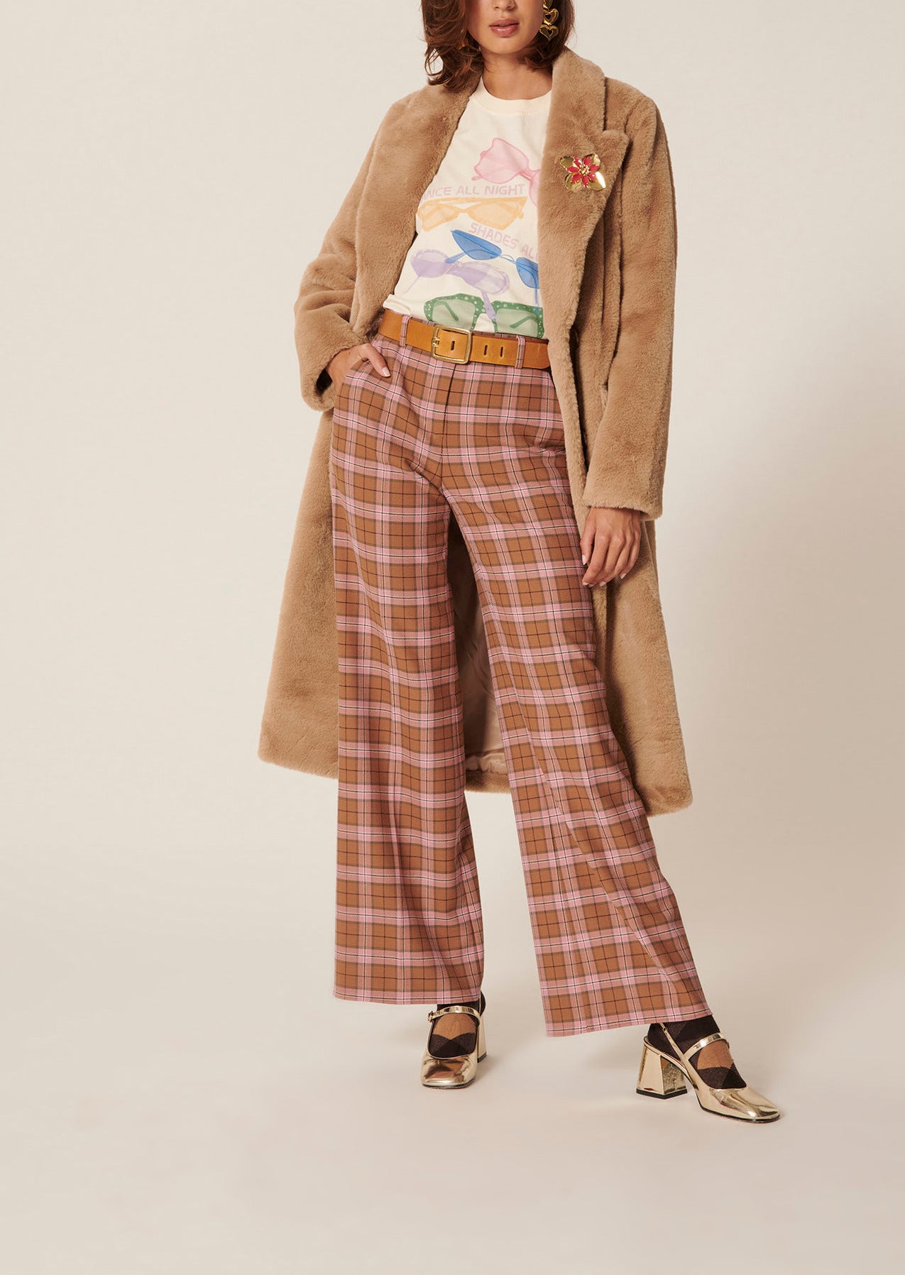 Top Taimi écru en coton Faume - seconde main