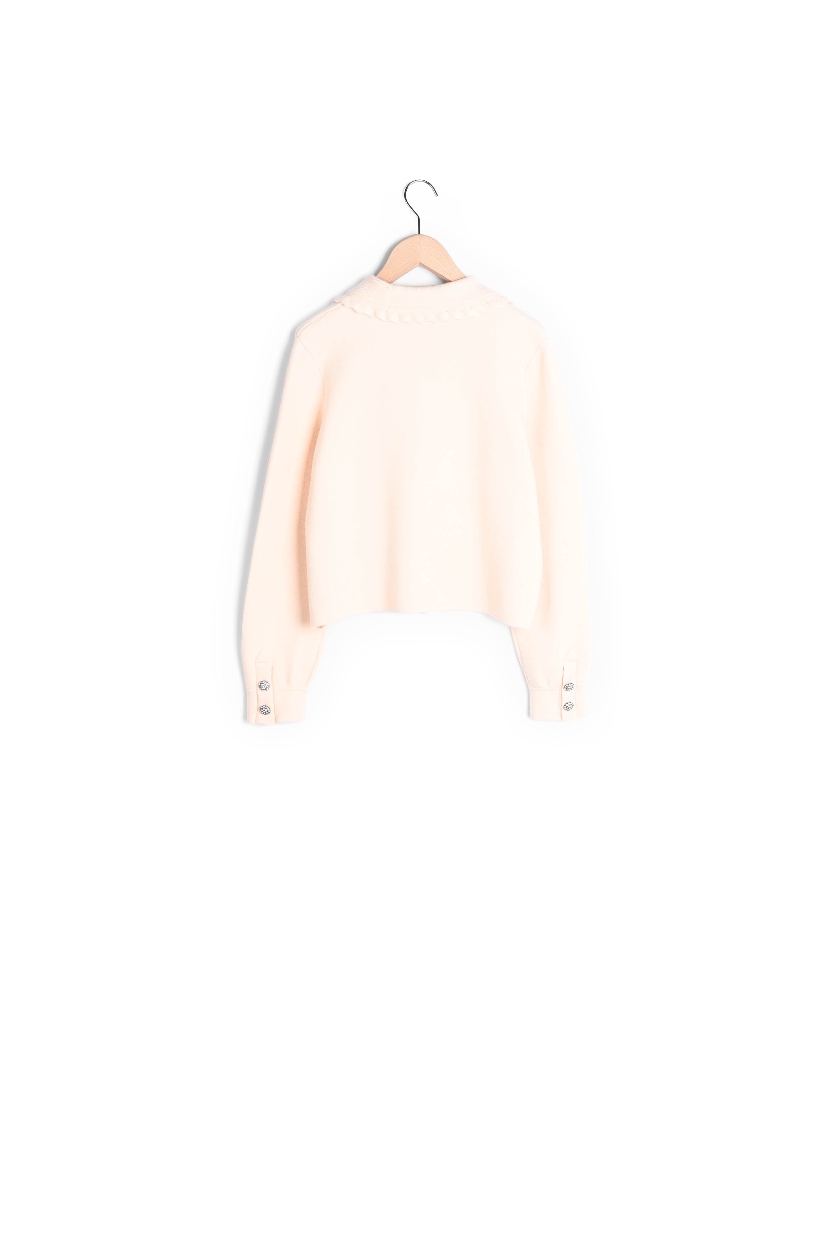 Gilet Gala nude en maille Faume - seconde main