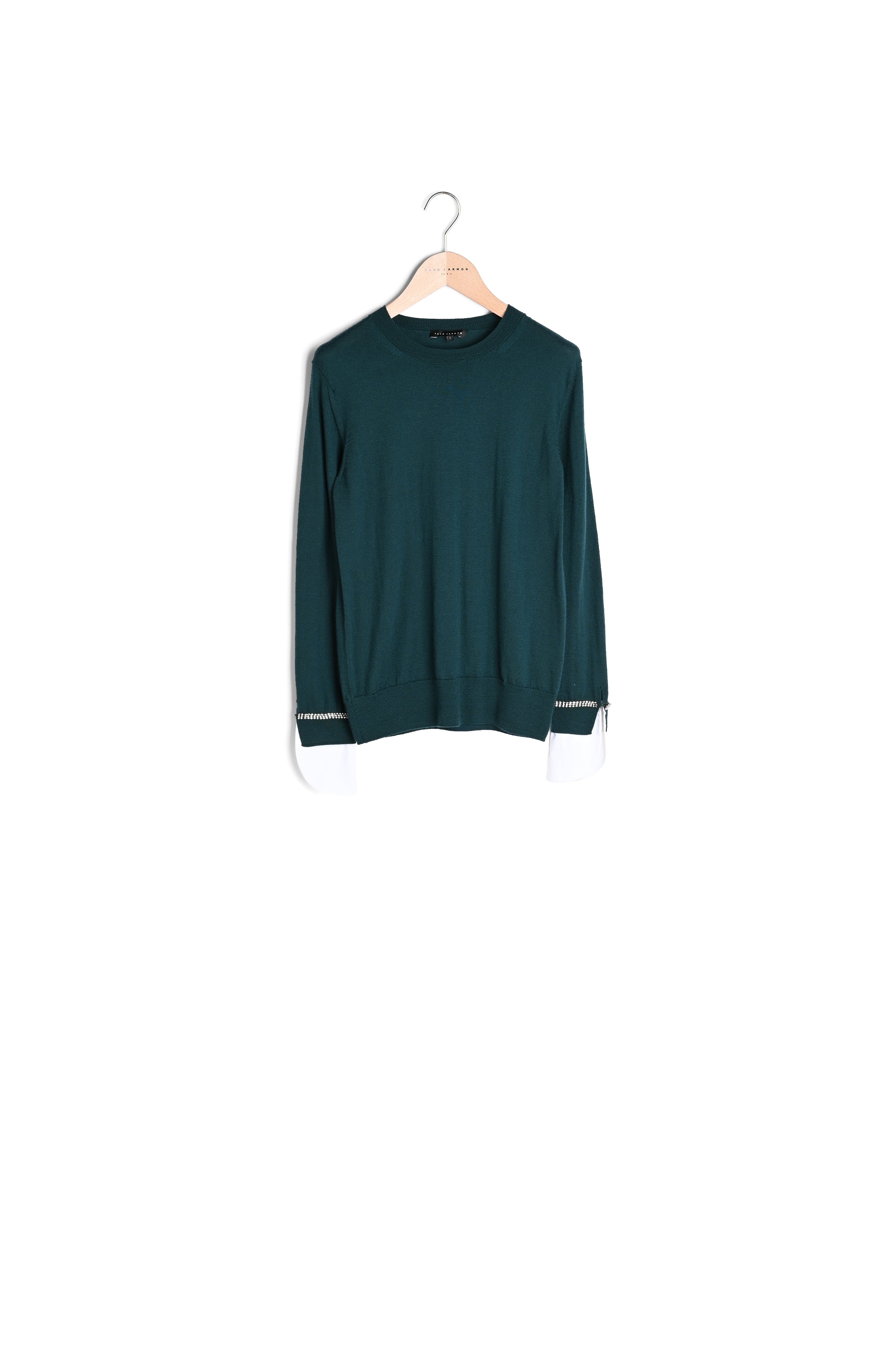 Pull fin Nana vert Faume - seconde main