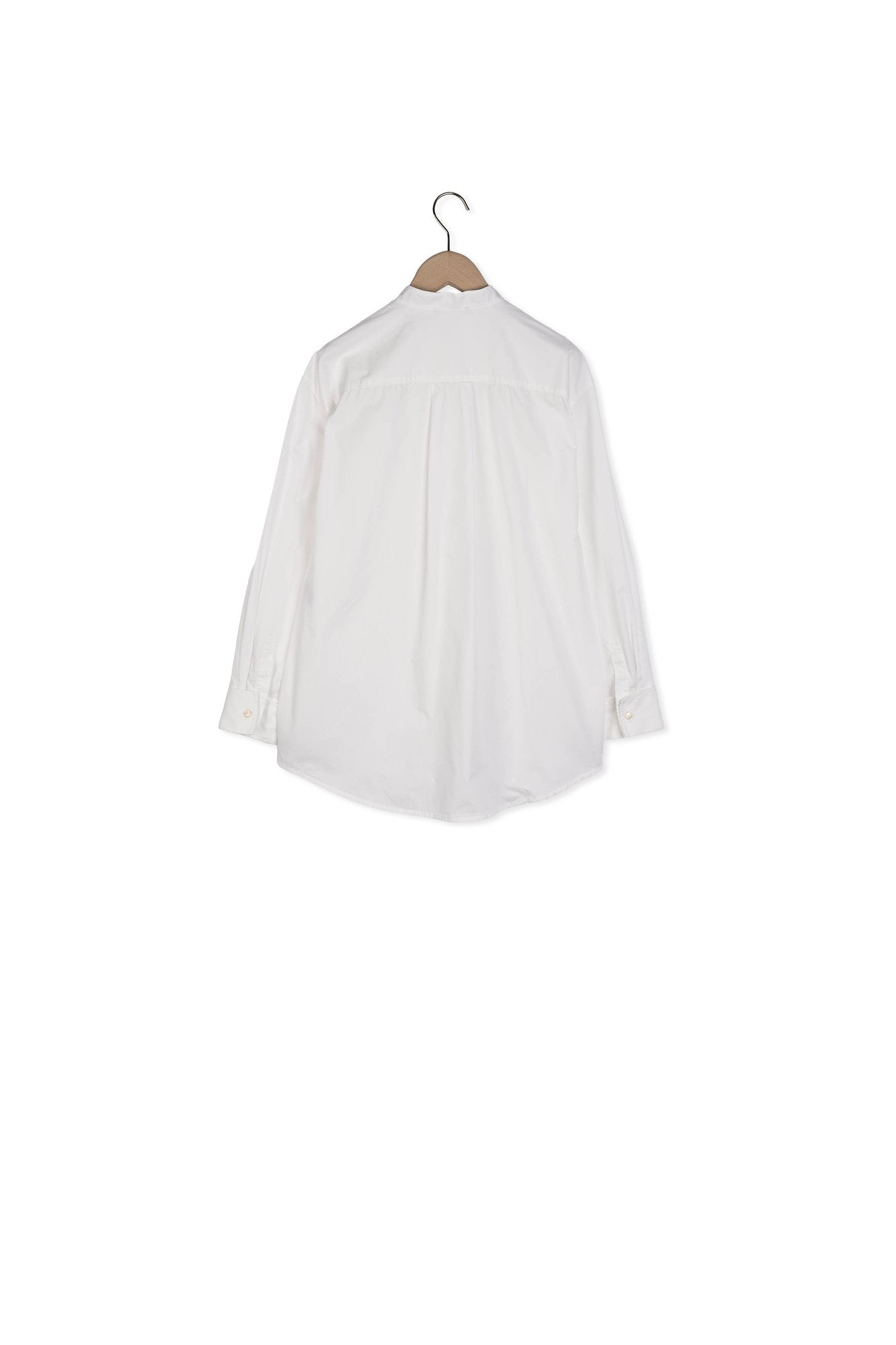 Chemise Carlina blanche en popeline Faume - seconde main