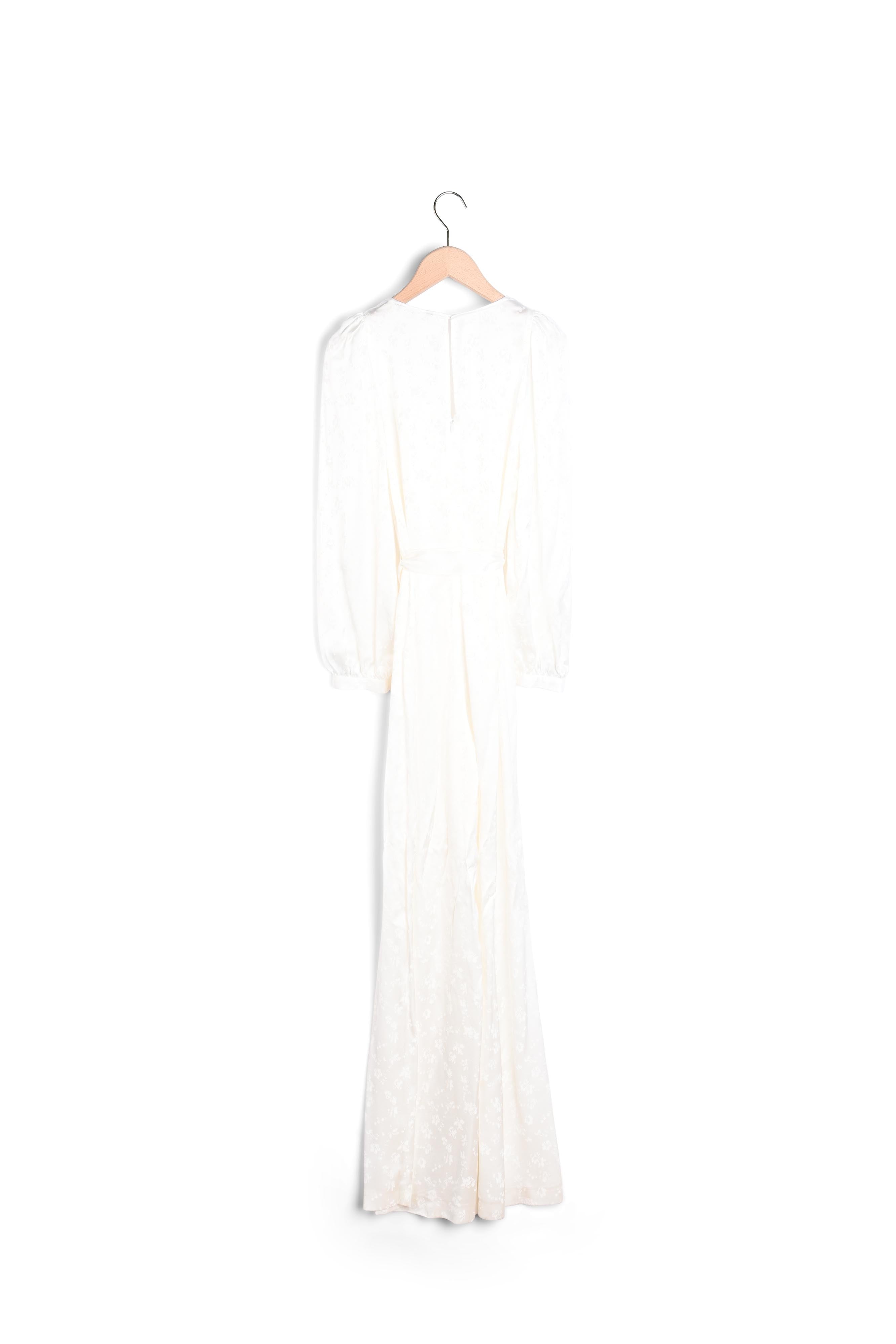 Combinaison Peffie blanche en jacquard viscose petites fleurs Faume - seconde main