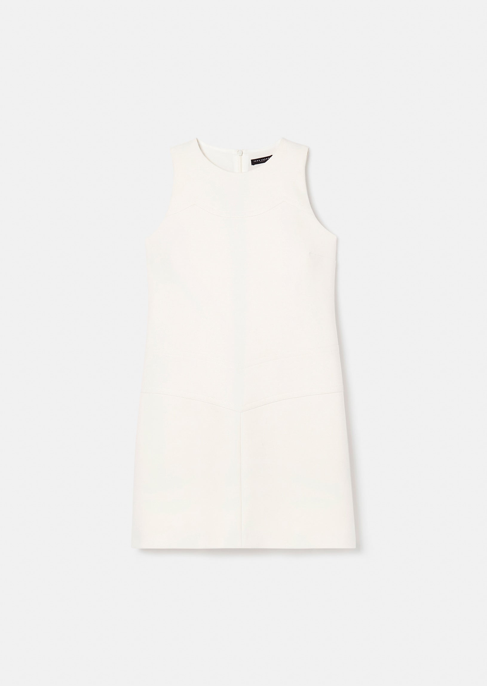 Robe Rawell écrue en toile double Faume - seconde main