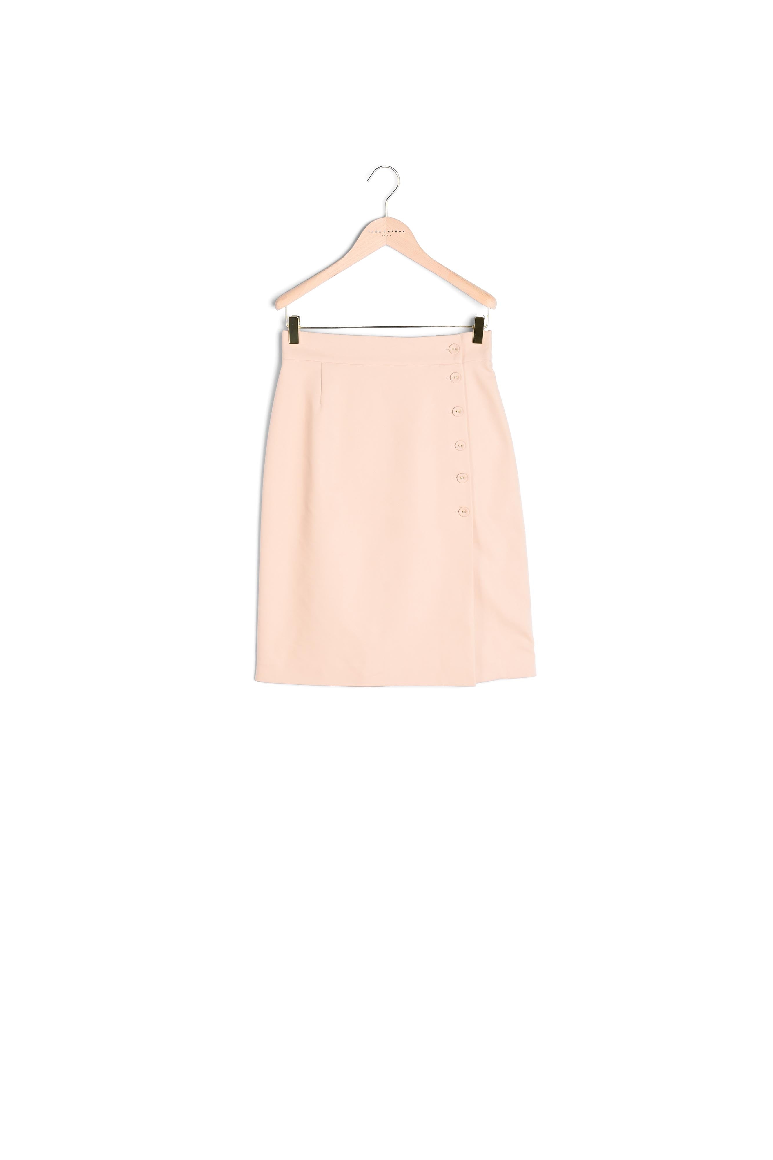 Jupe Josée beige en coton Faume - seconde main