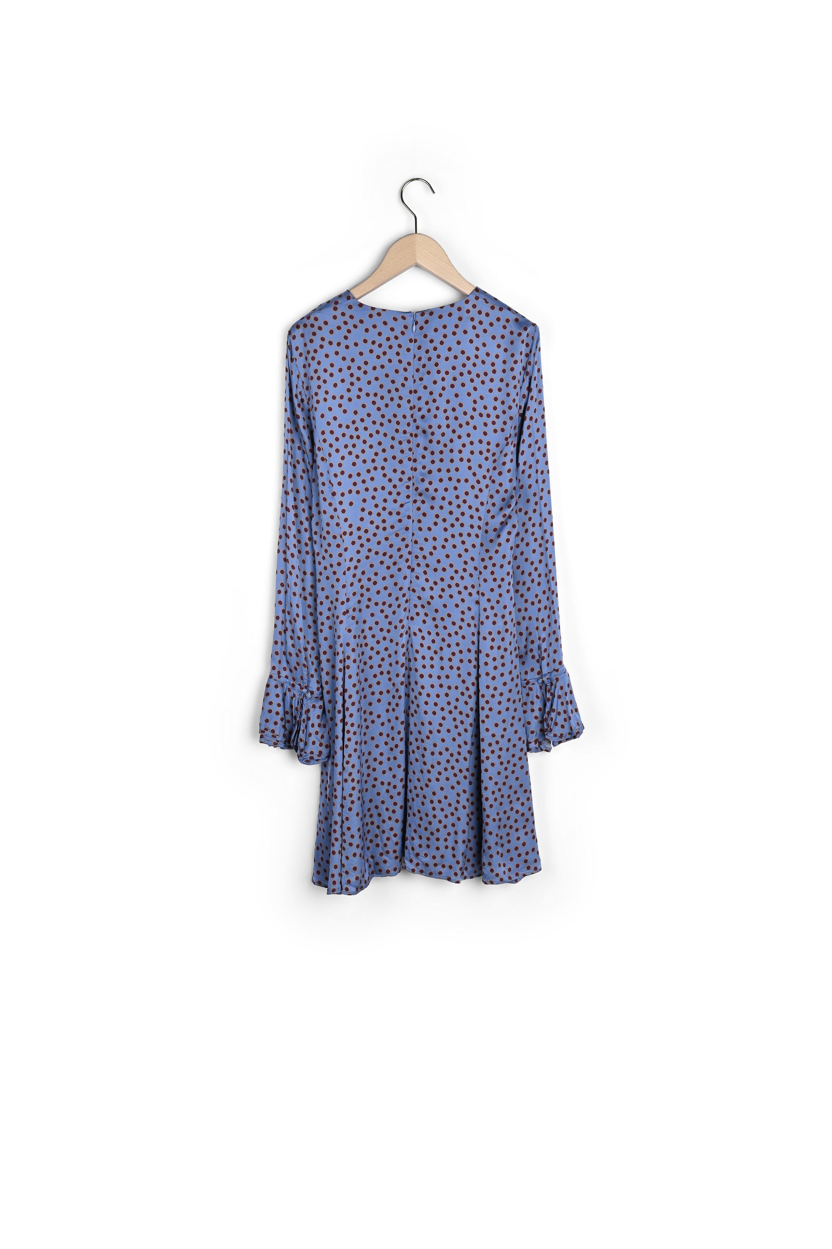 Robe Rael bleue imprimé à pois Faume - seconde main