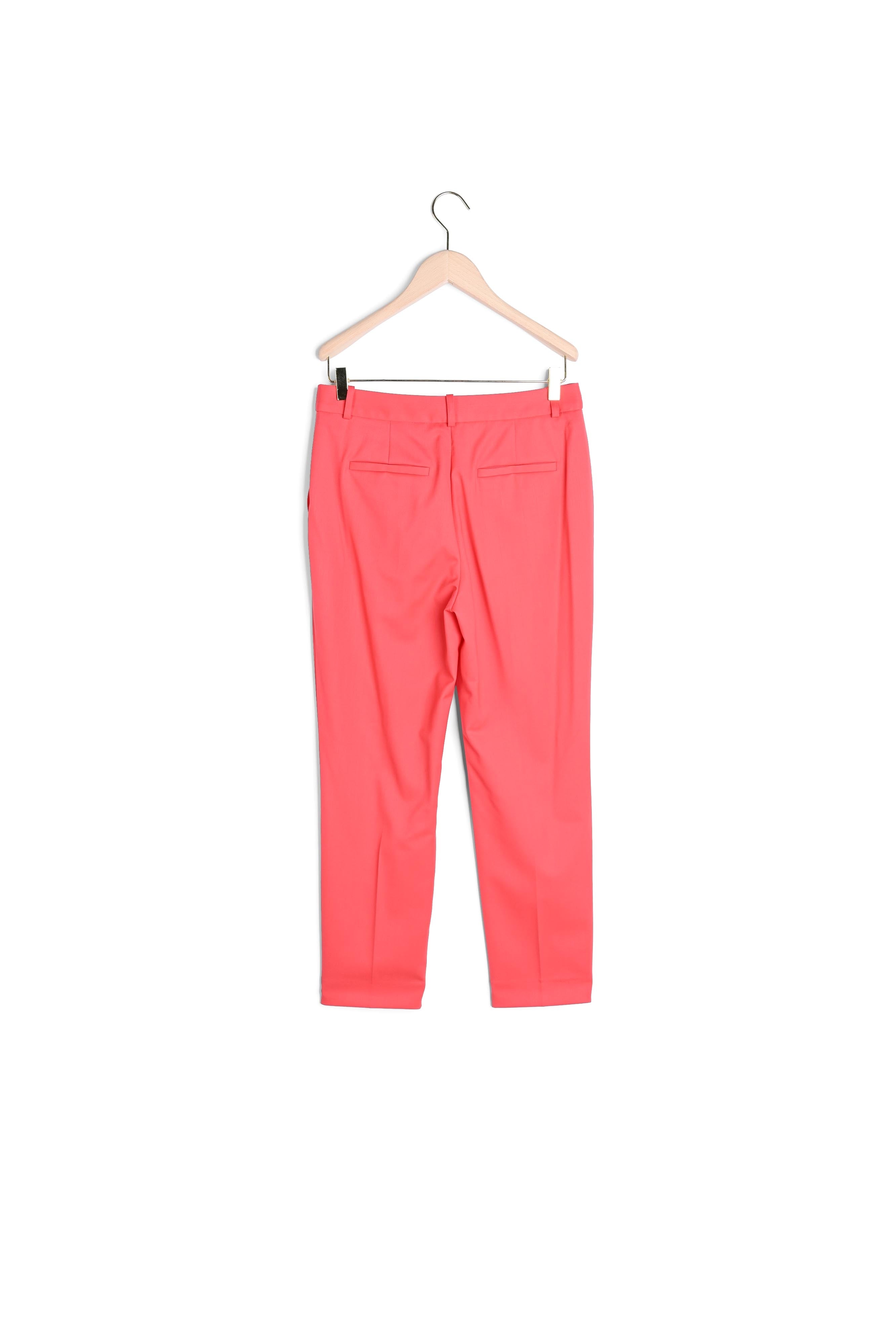 Pantalon Philippine rouge en laine froide Faume - seconde main