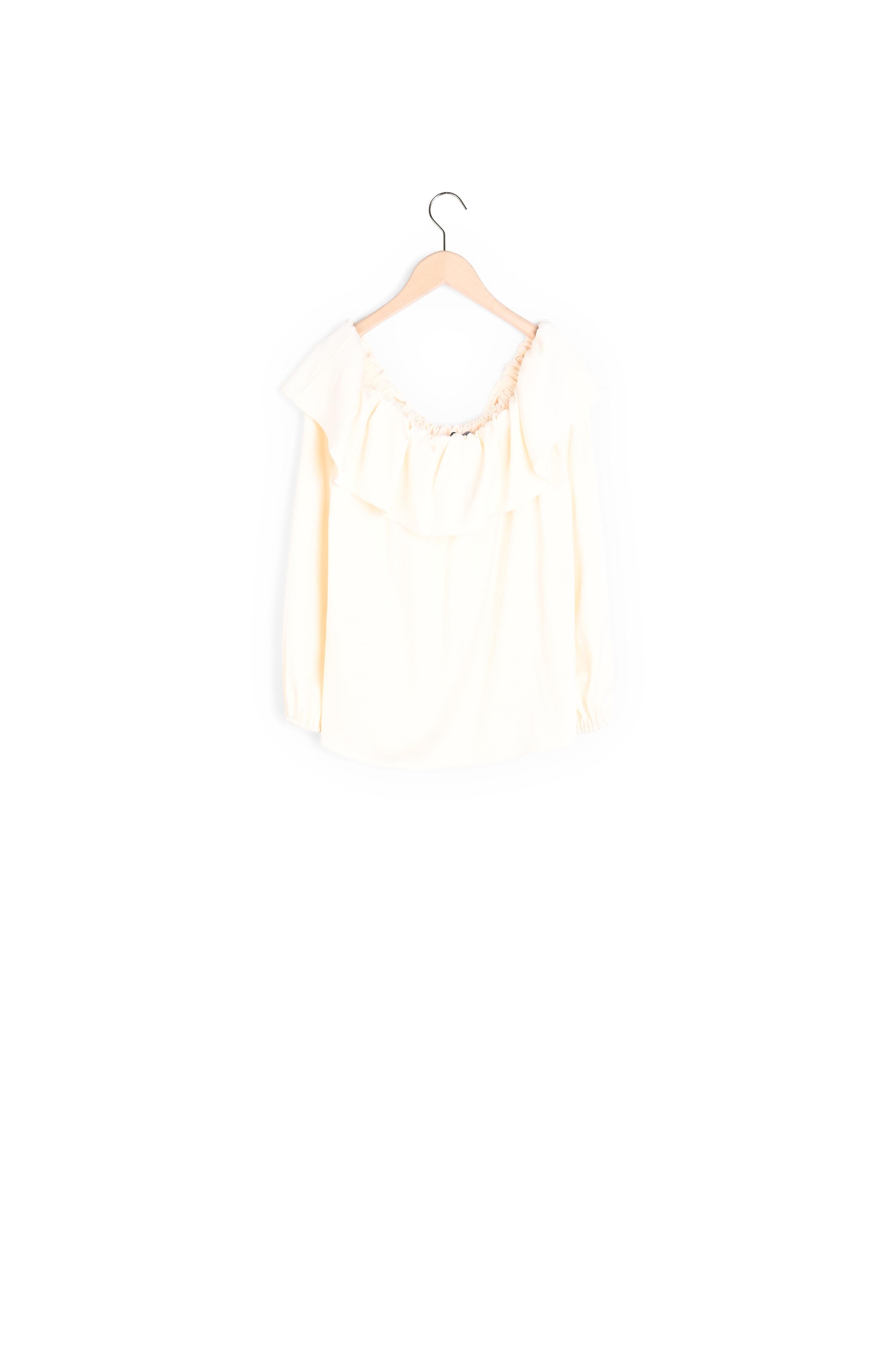 Top Tristan écru en satin Faume - seconde main