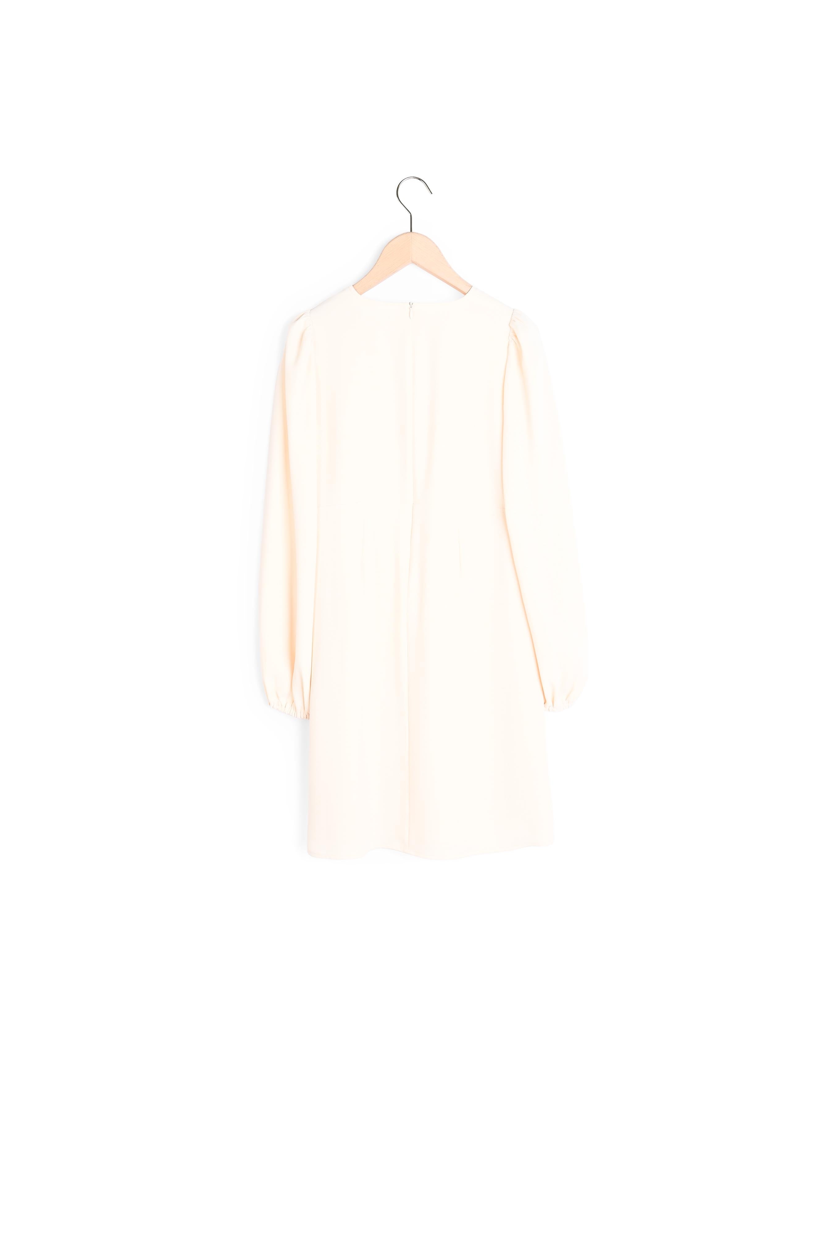 Robe Rolis écrue en crêpe Faume - seconde main