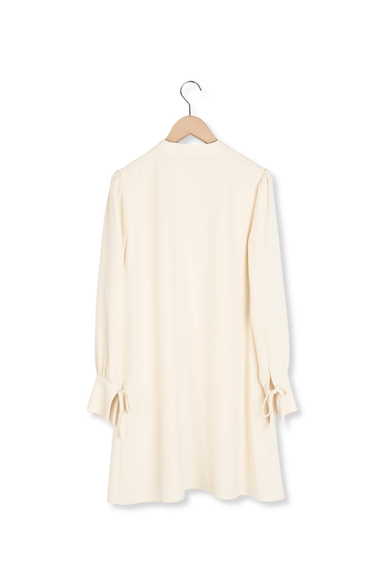 Robe Radiance écrue en crêpe Faume - seconde main