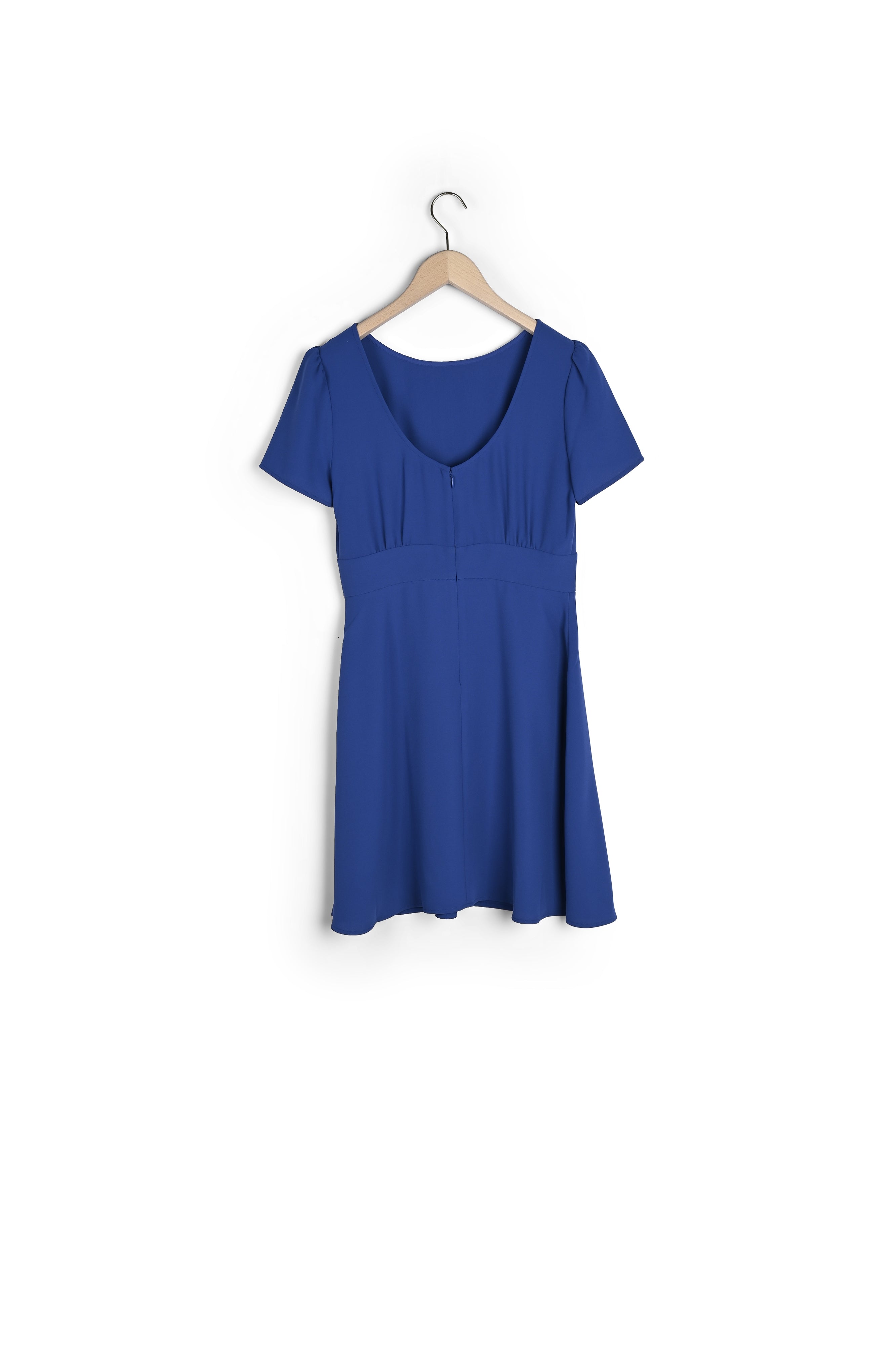 Robe Renetta bleue en crêpe Faume - seconde main