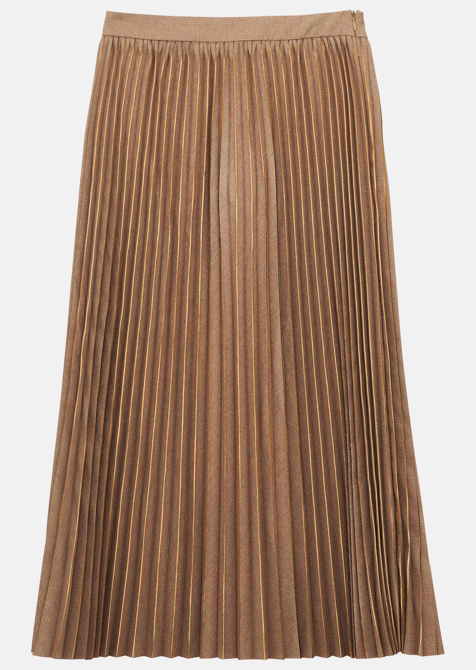 Jupe Juline or plissée Faume - seconde main