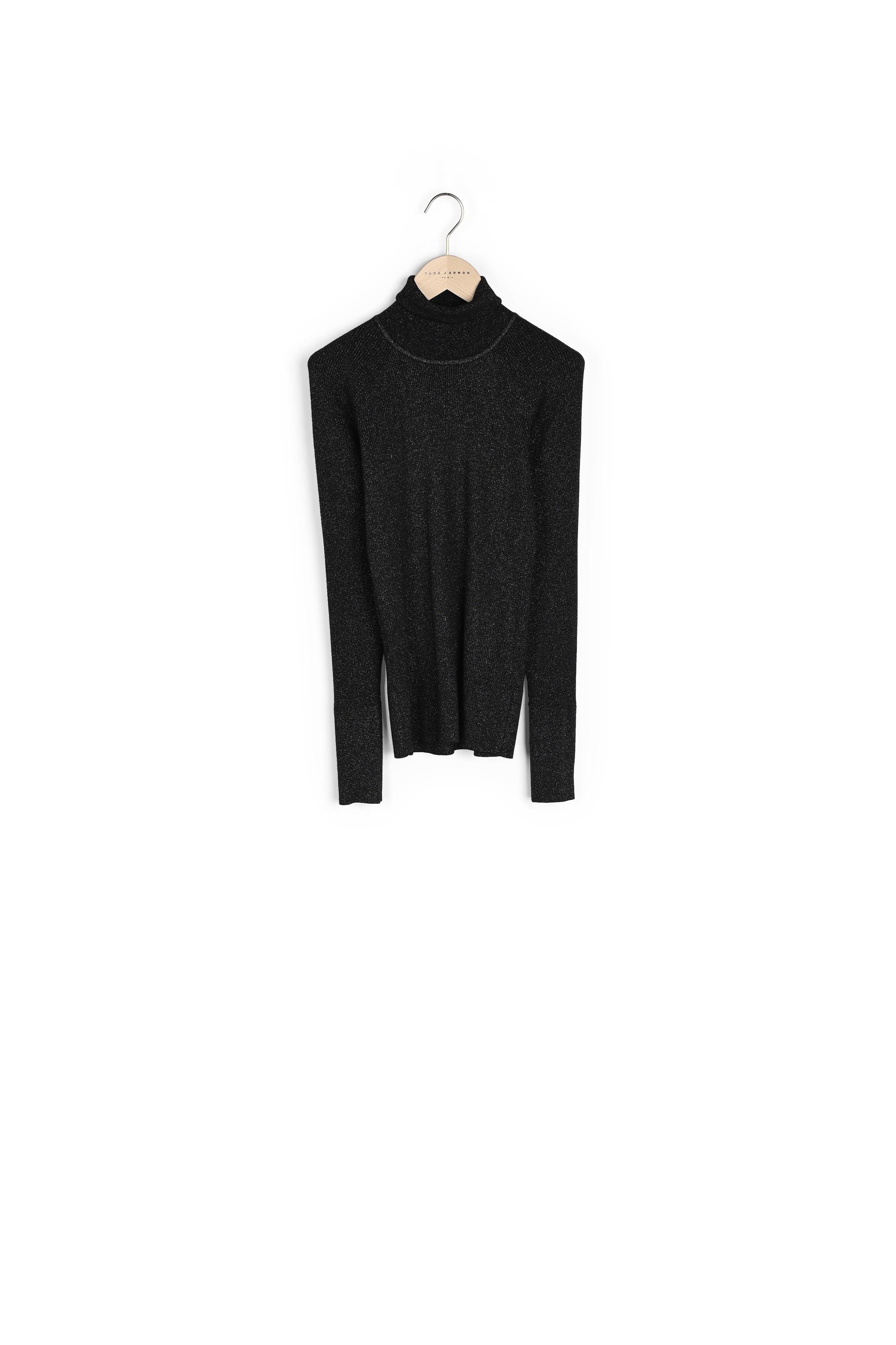 Pull Precious noir en laine et lurex Faume - seconde main