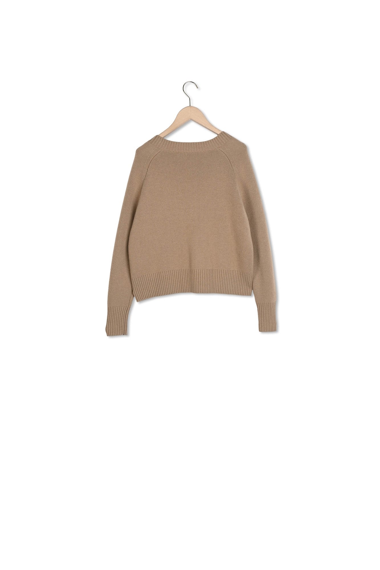 Pull Promesse marron en laine Faume - seconde main