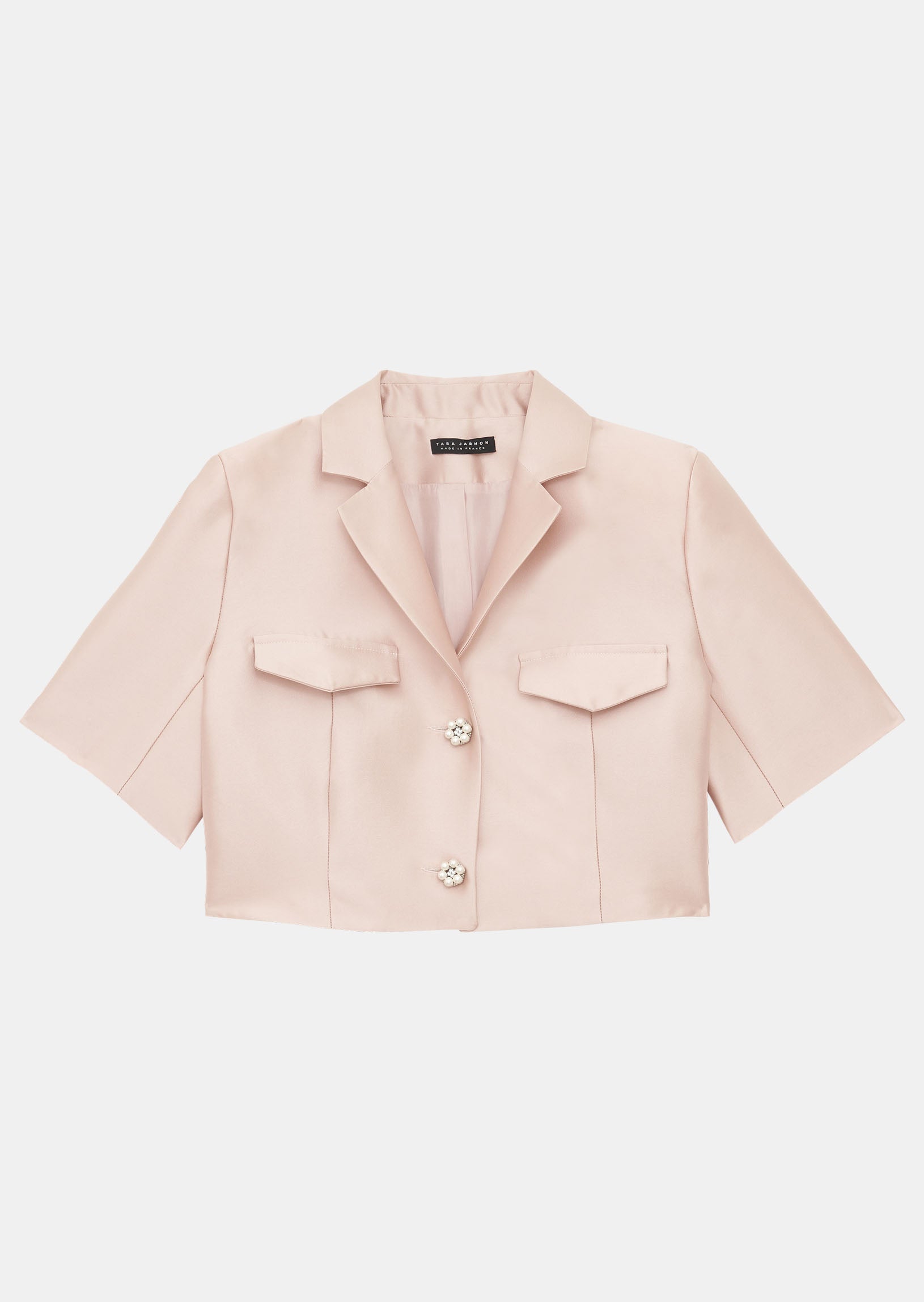 Veste Volupte nude en satin Faume - seconde main