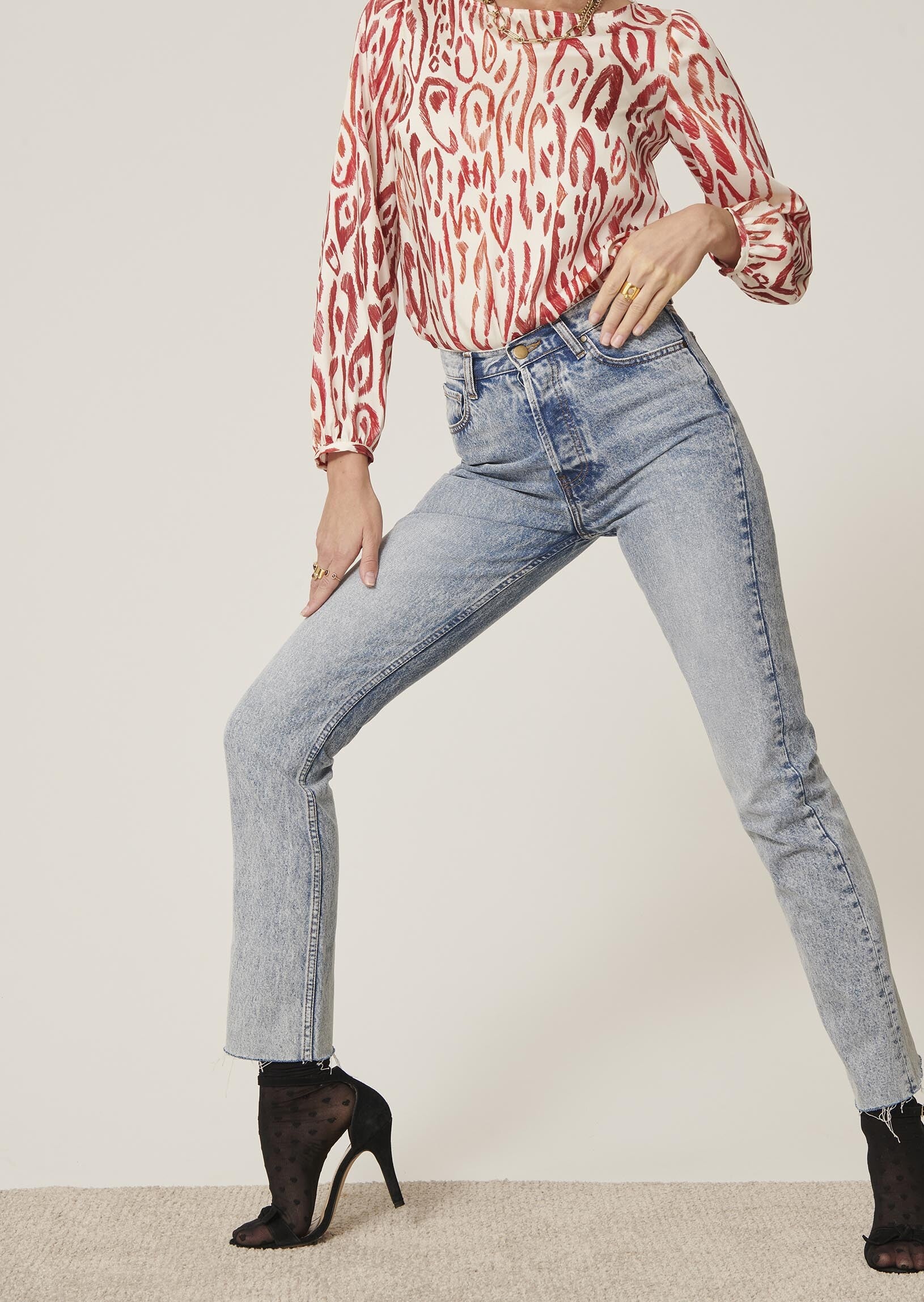 Jean Jacky bleach Faume - seconde main