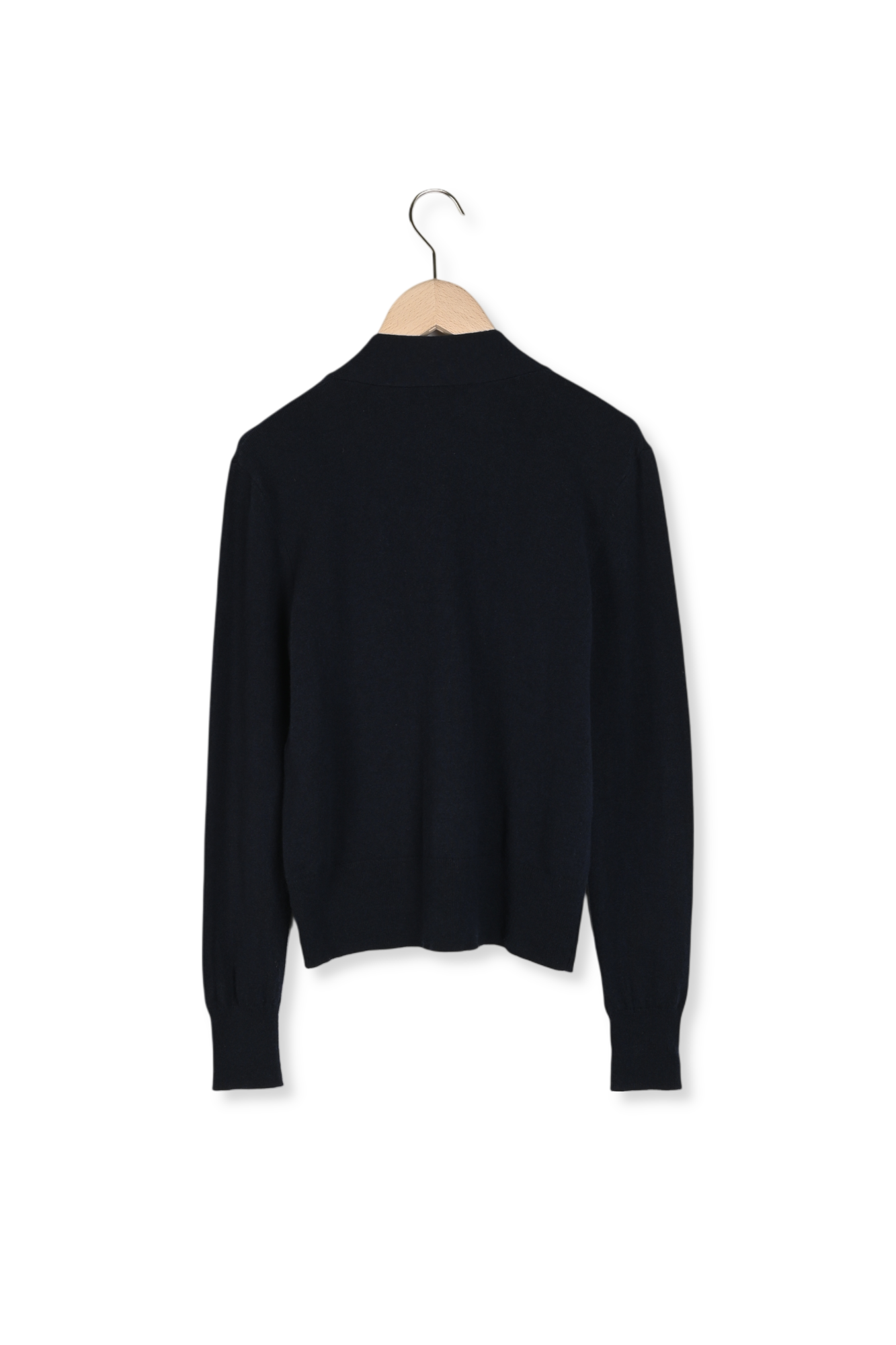 Gilet bleu nuit en laine Germain Faume - seconde main