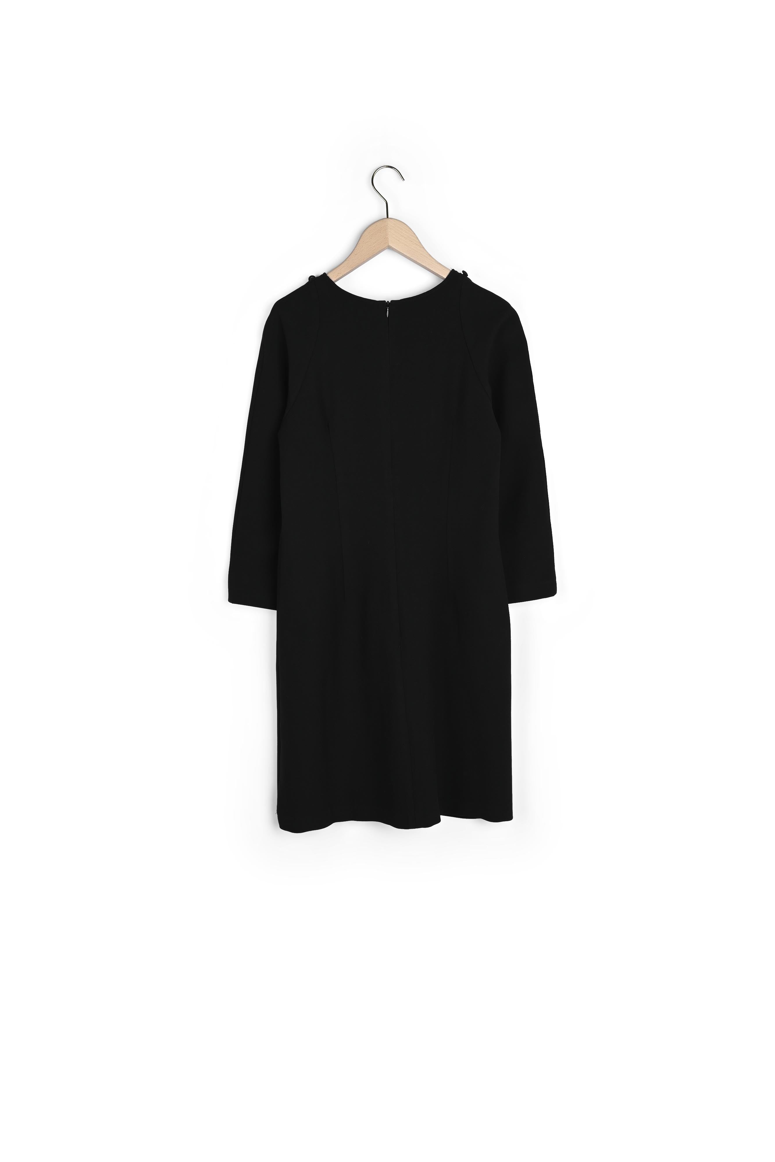 Robe Renata noire en toile double Faume - seconde main