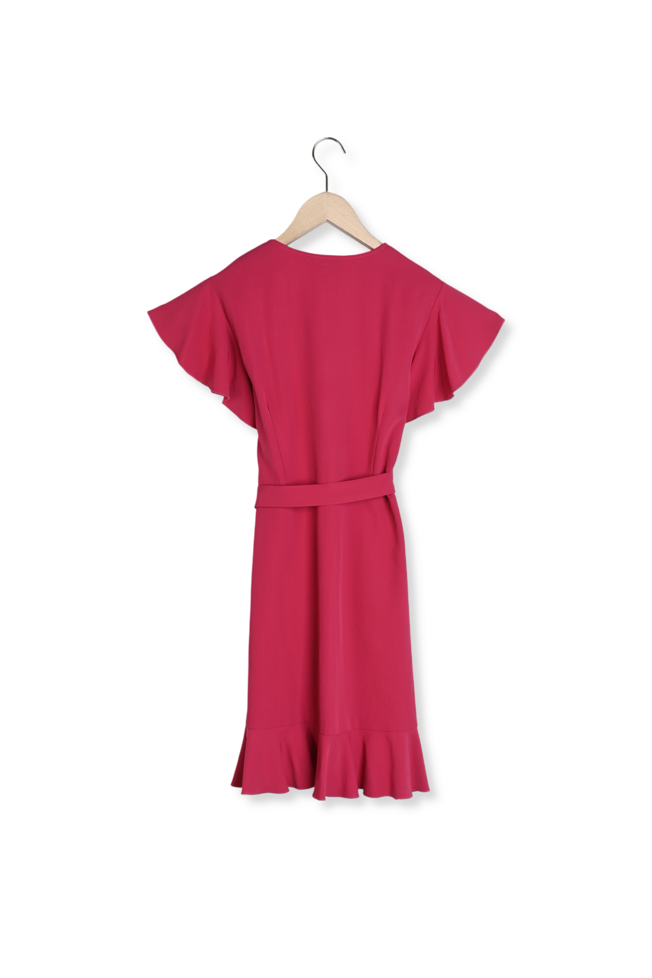 Robe rouge à volants Faume - seconde main