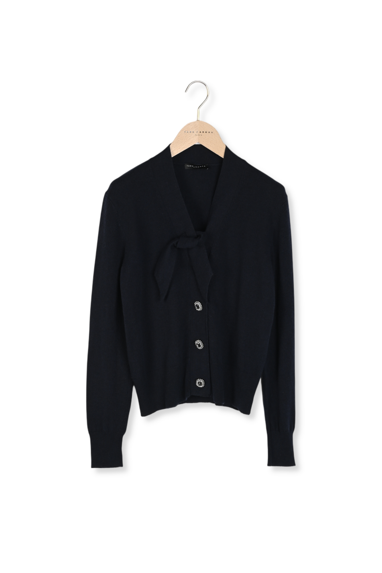 Gilet bleu nuit en laine Germain Faume - seconde main