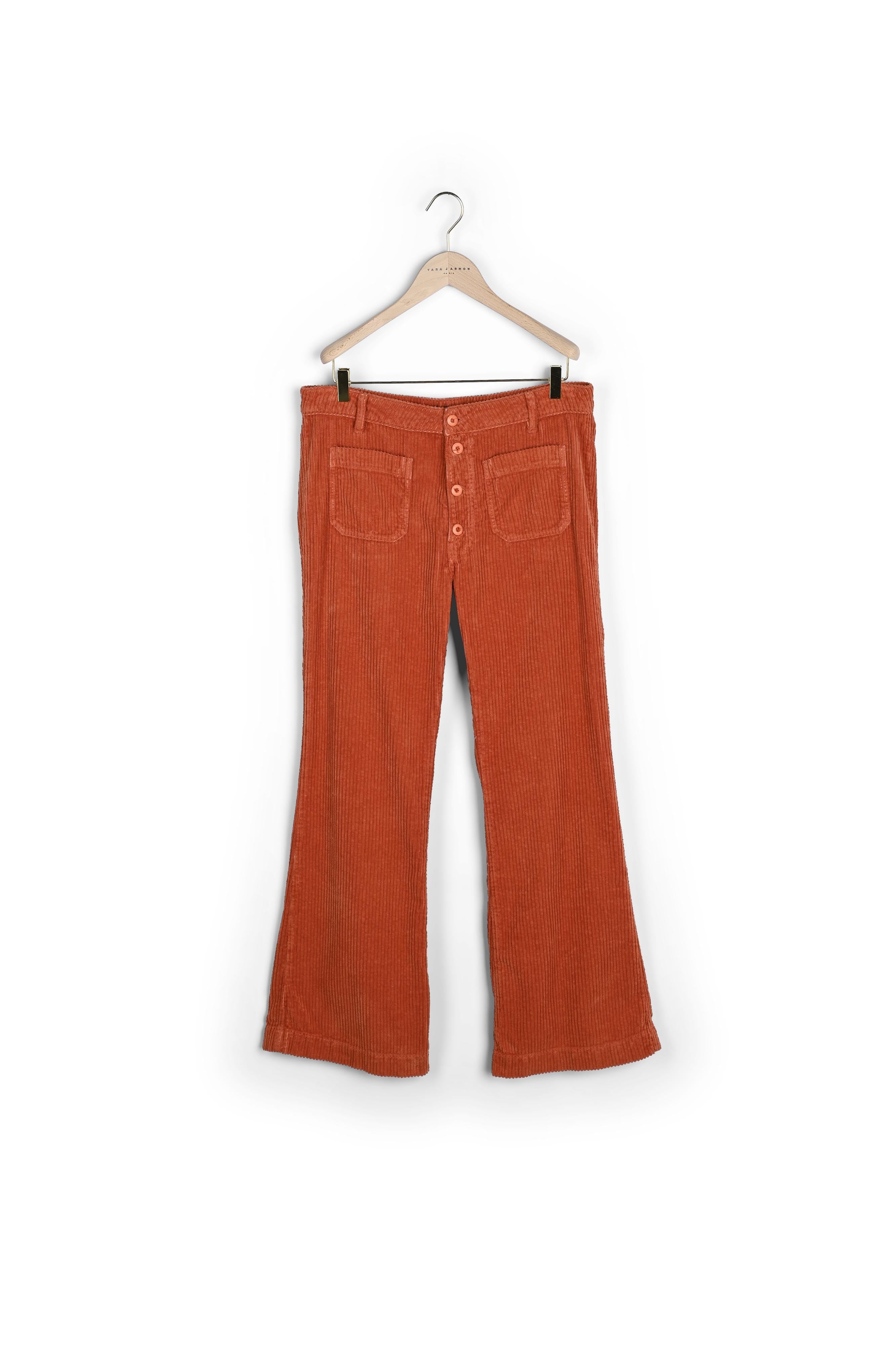 Jean Jayel bleu en velours côtelé Faume - seconde main