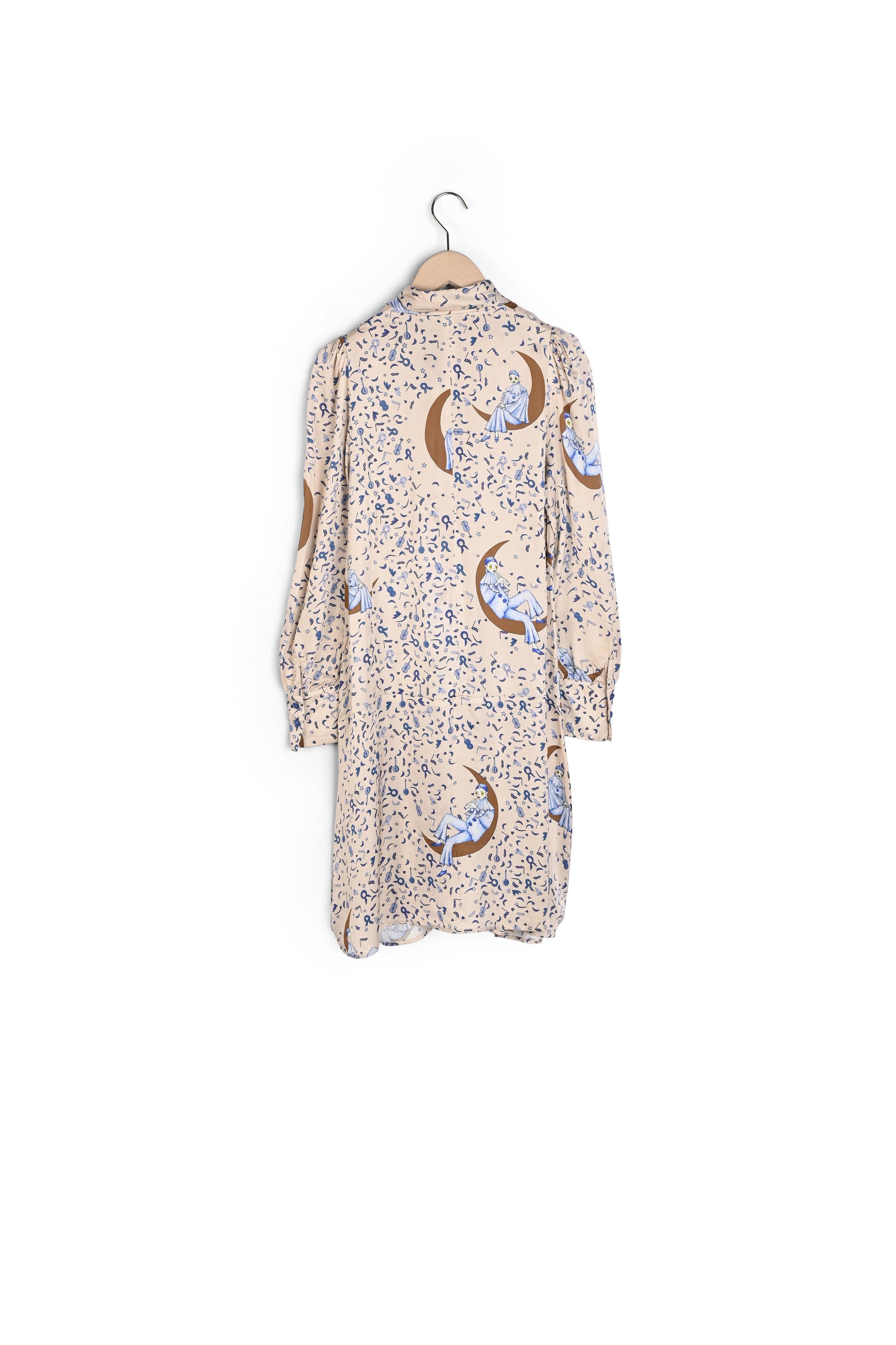 Robe Roccala beige imprimé Faume - seconde main