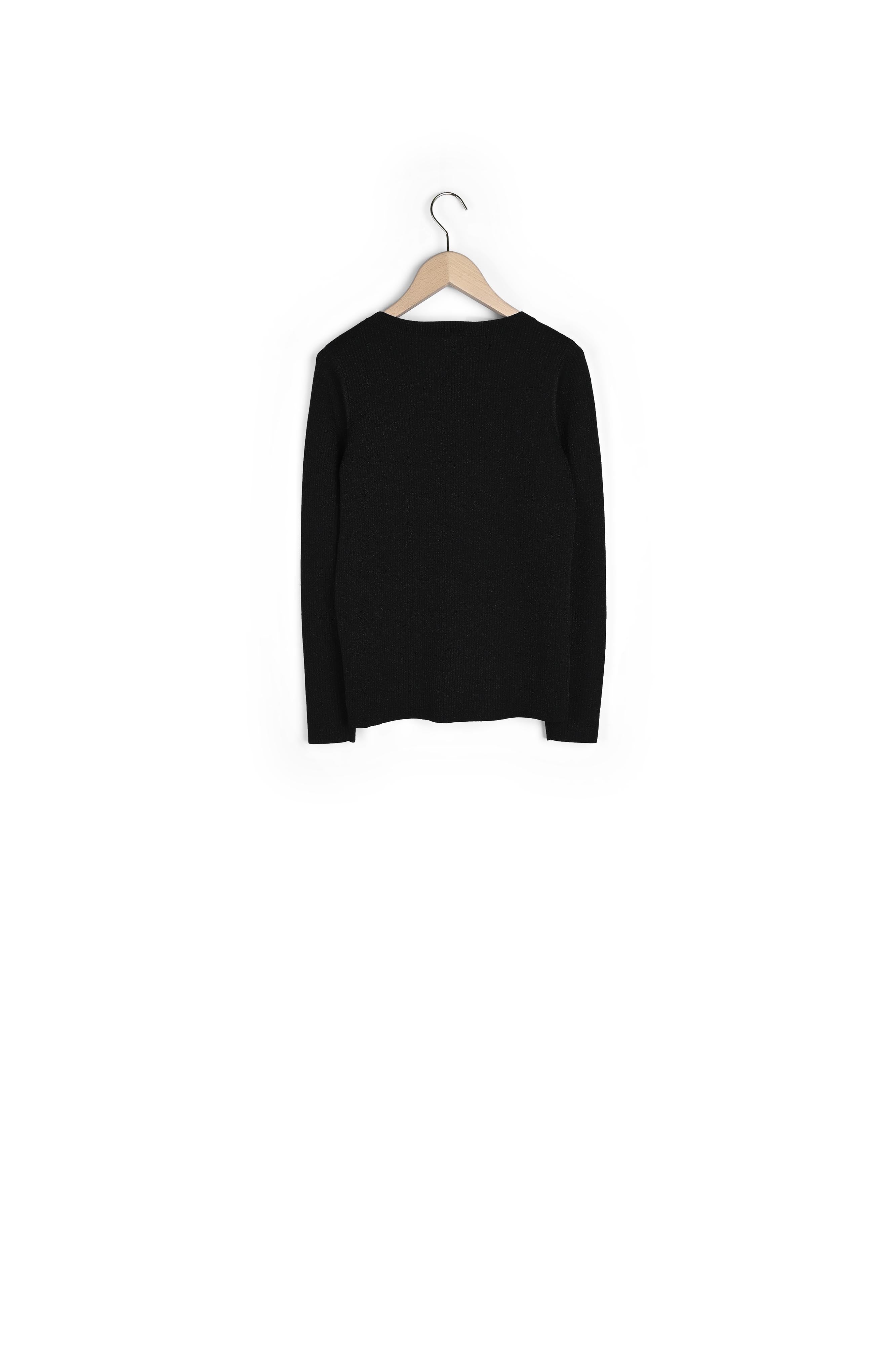 Pull Naples noir en lurex Faume - seconde main