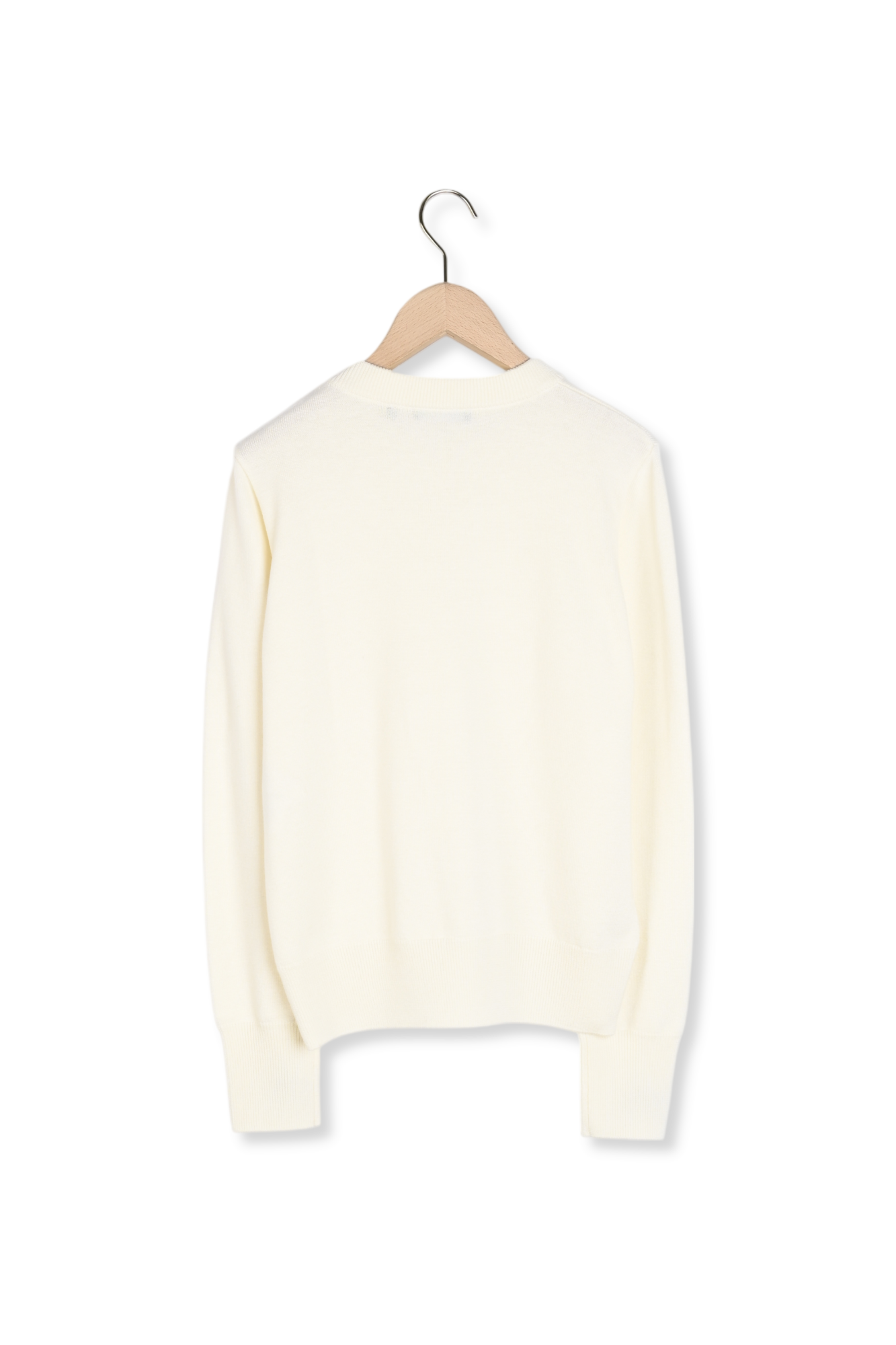 Pull écru en laine Prunette Faume - seconde main