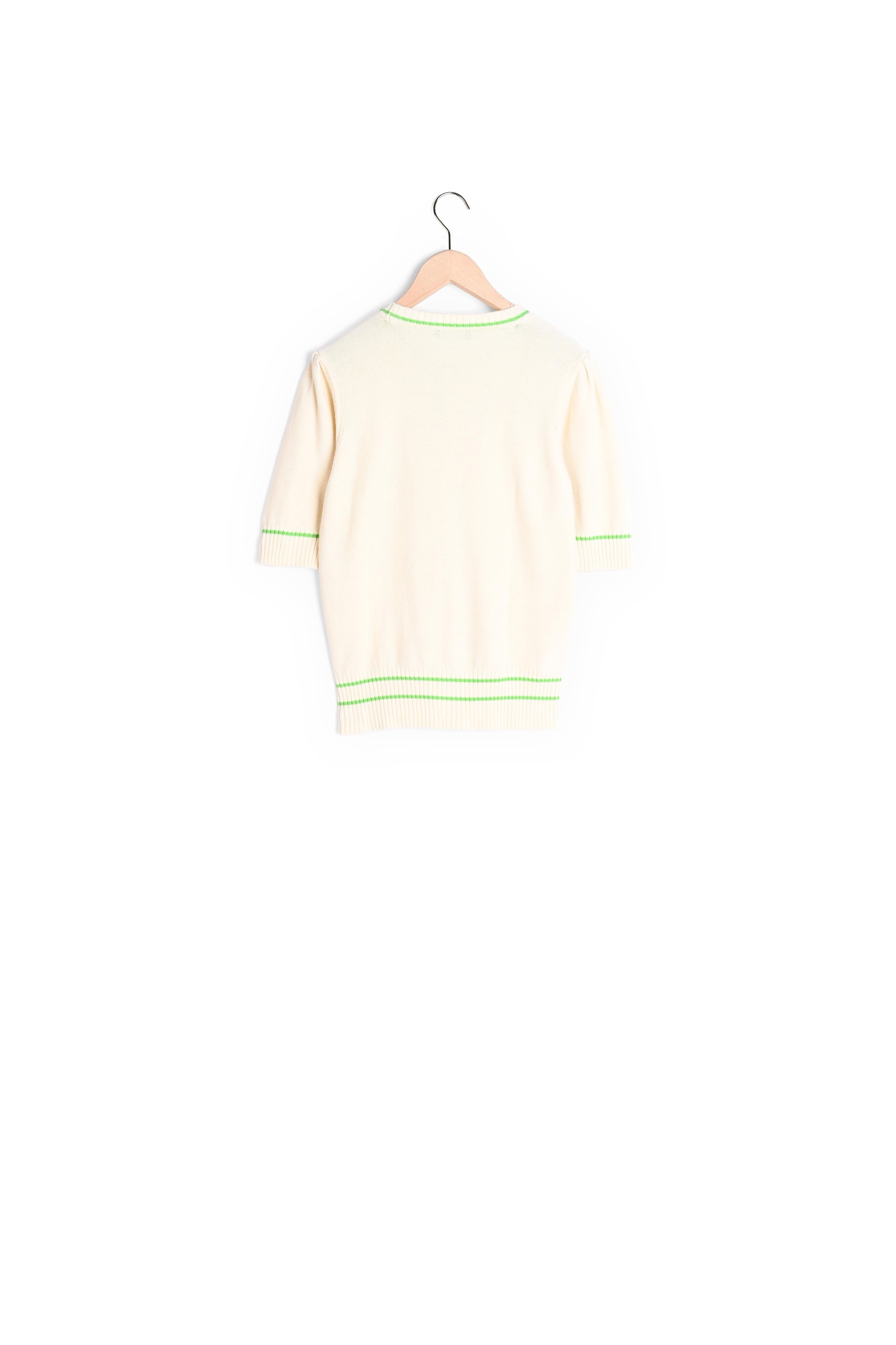 Pull Poupee écru en maille Faume - seconde main