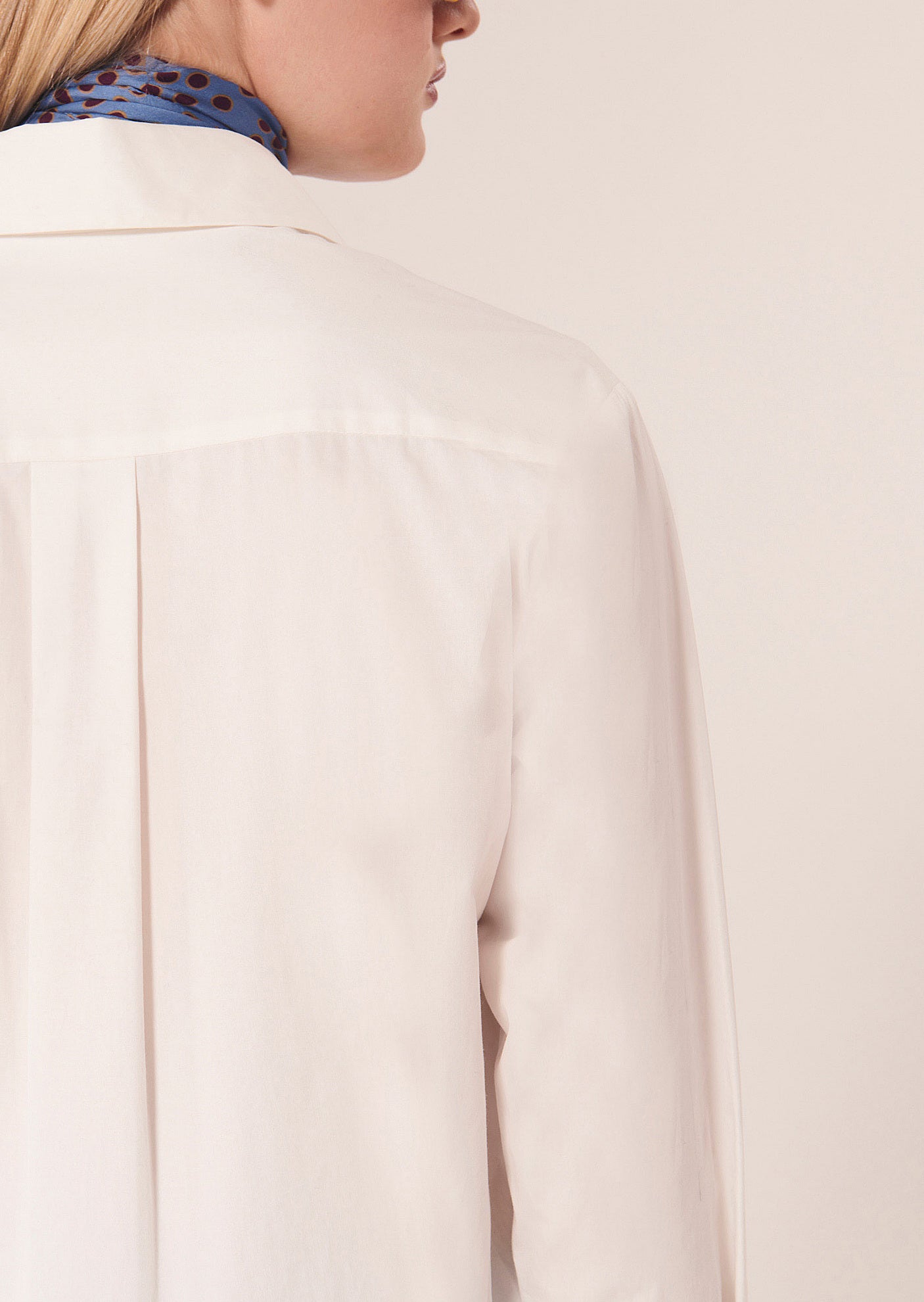 Chemise Clarence blanche en popeline Faume - seconde main