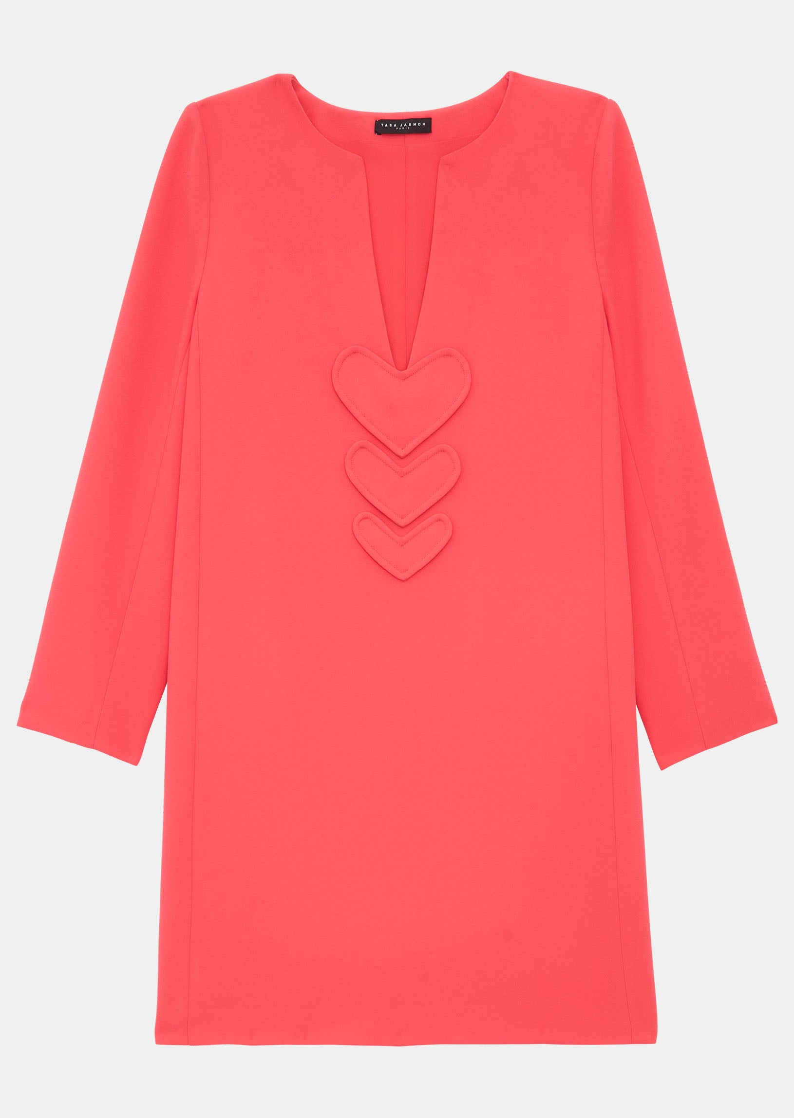 Robe Rhea rose en crêpe Faume - seconde main