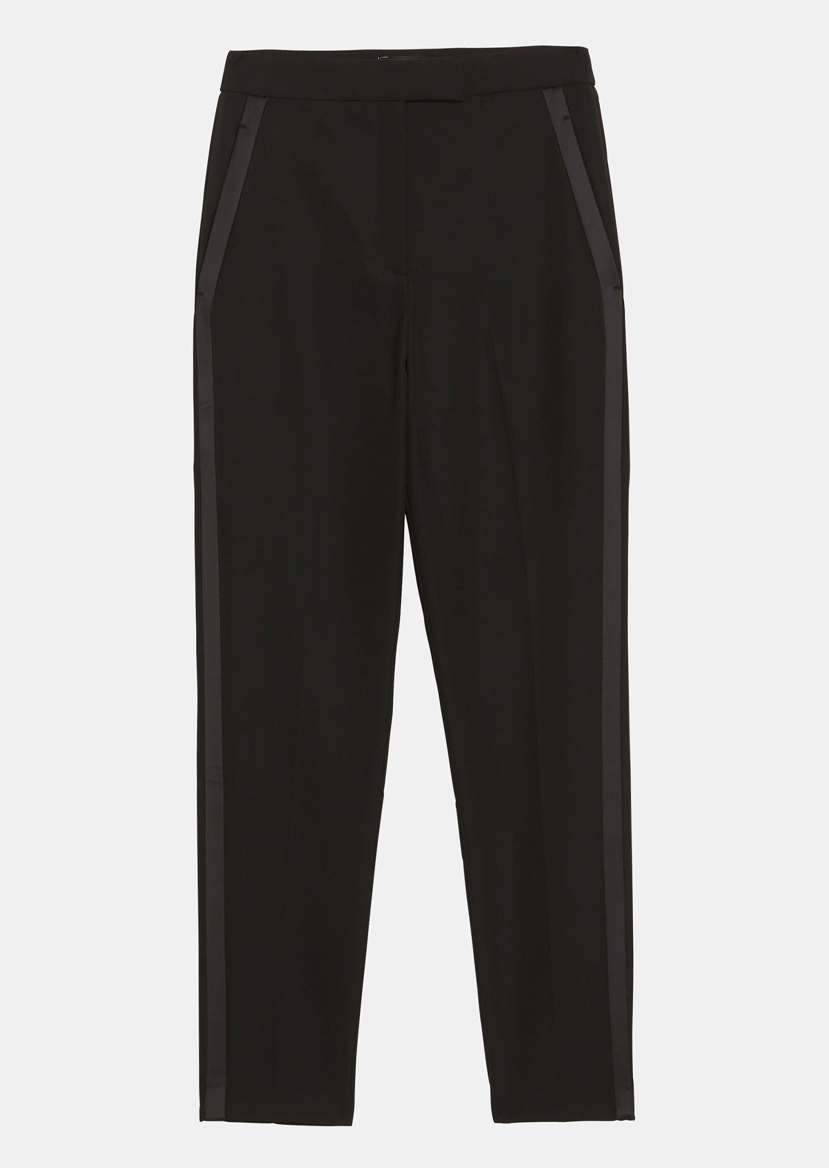 Pantalon de tailleur Paul noir en laine froide Faume - seconde main