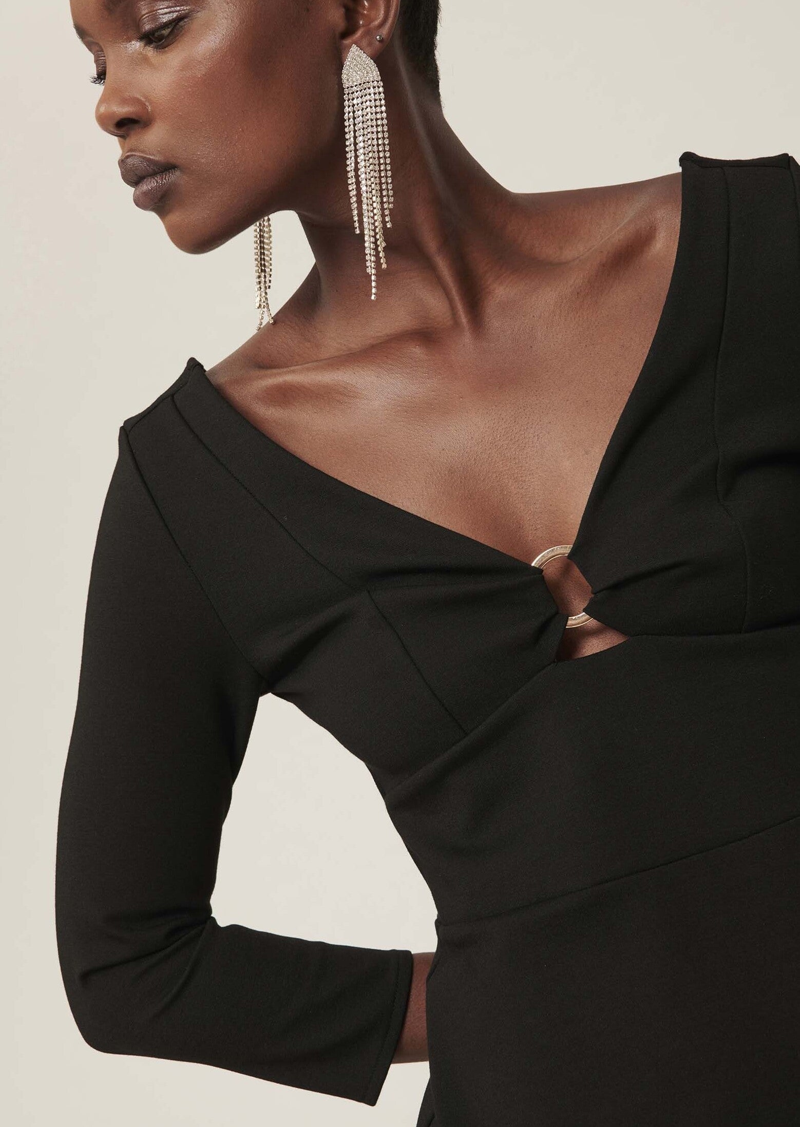 Robe Ranaette noire milano Faume - seconde main