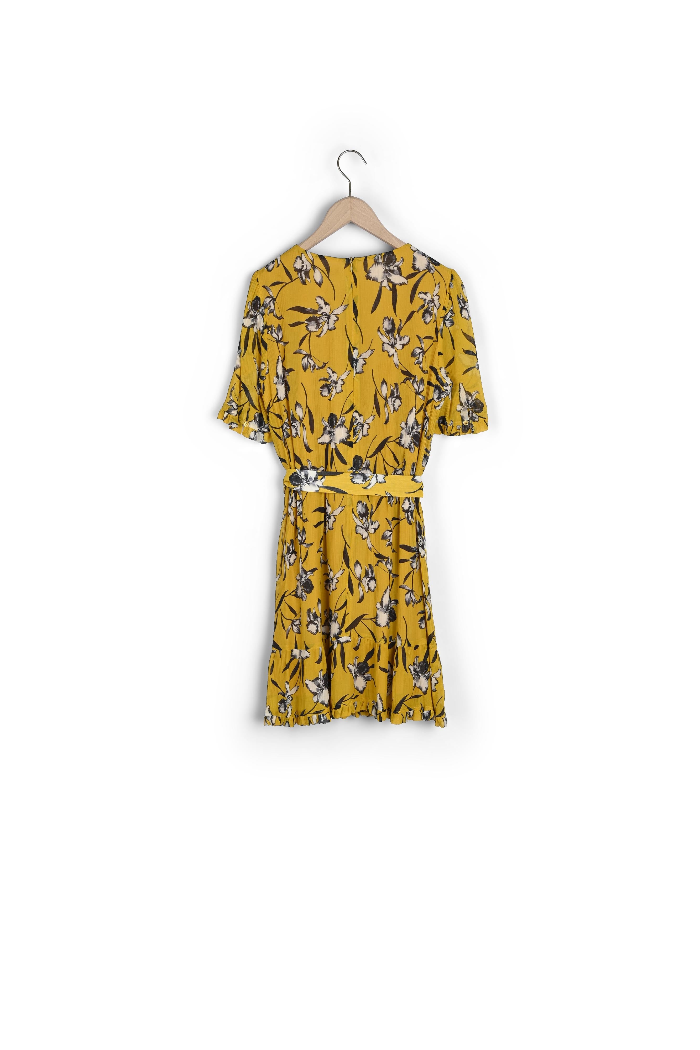 Robe Rioha jaune imprimé fleuri Faume - seconde main