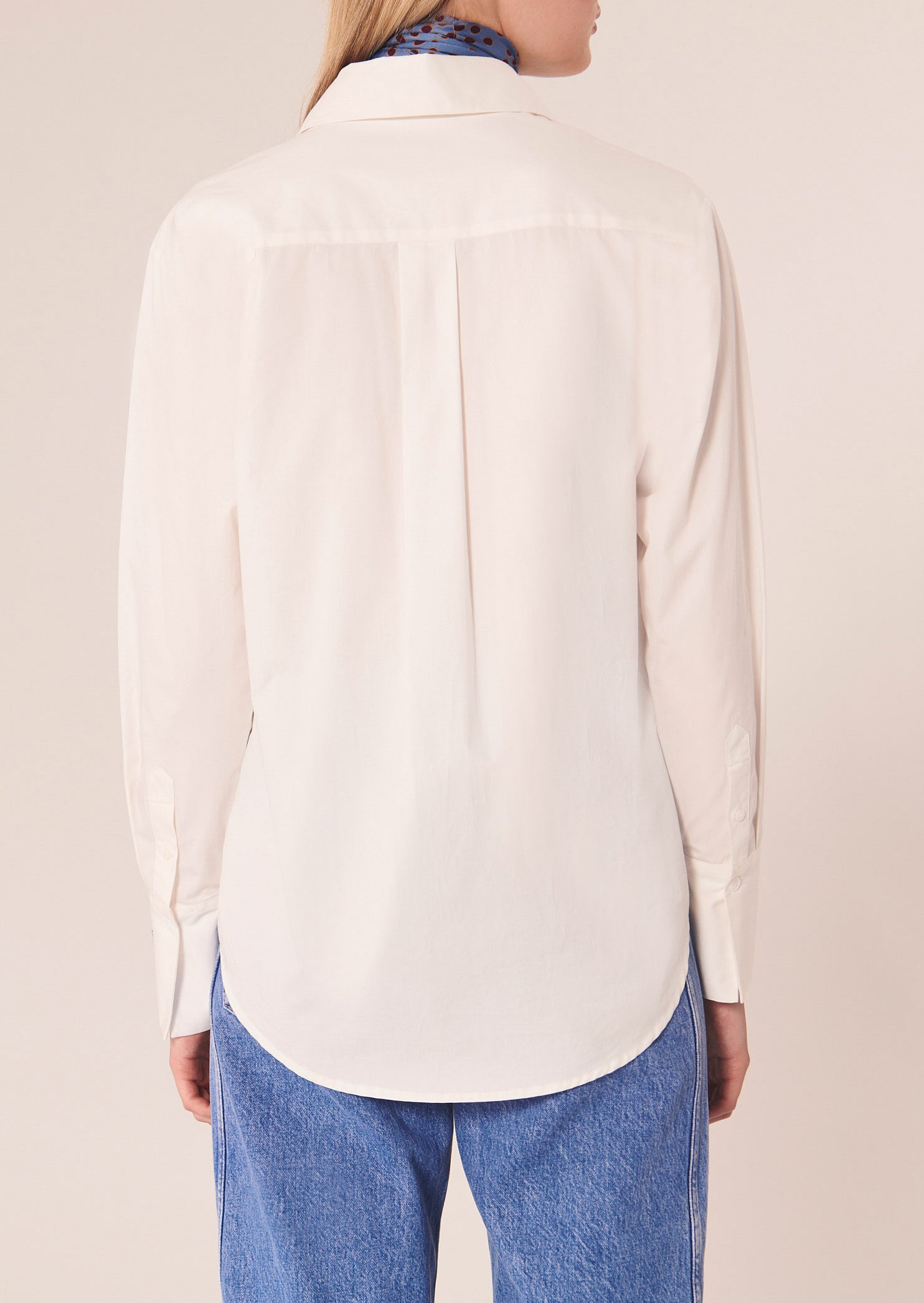 Chemise Clarence blanche en popeline Faume - seconde main