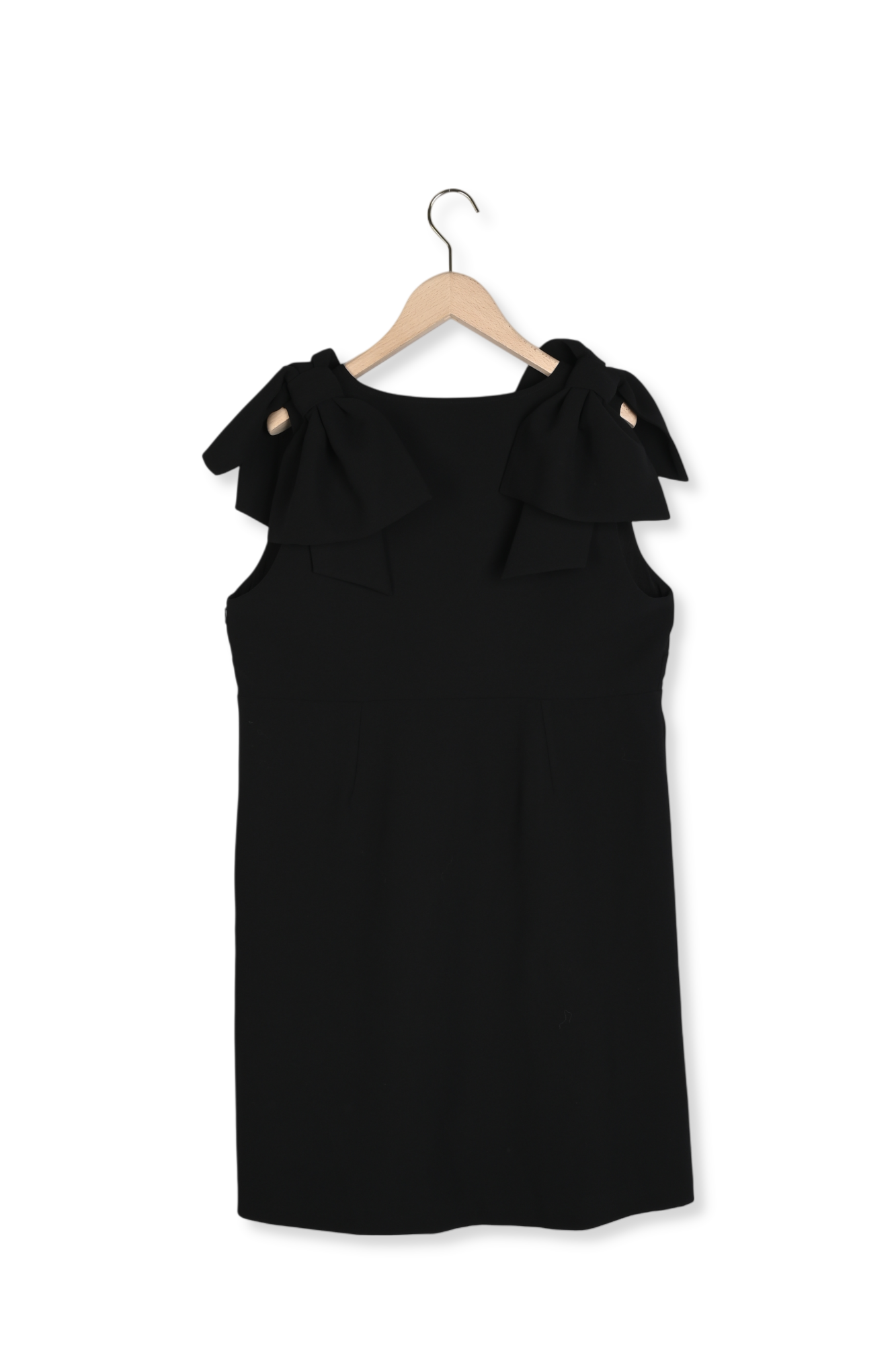 Robe Remarquable noire en crêpe Faume - seconde main