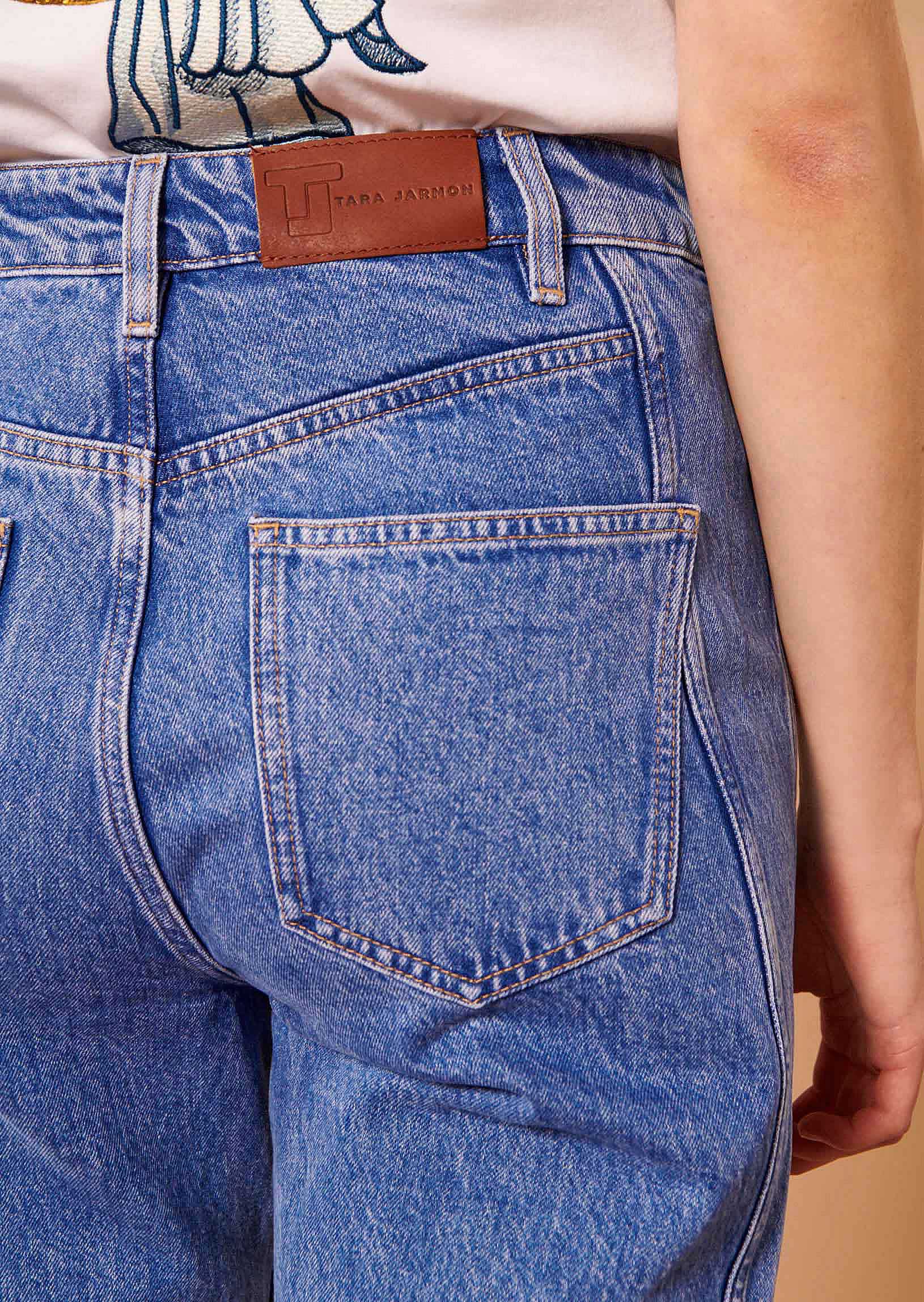 Jean Julio bleu en denim Faume - seconde main