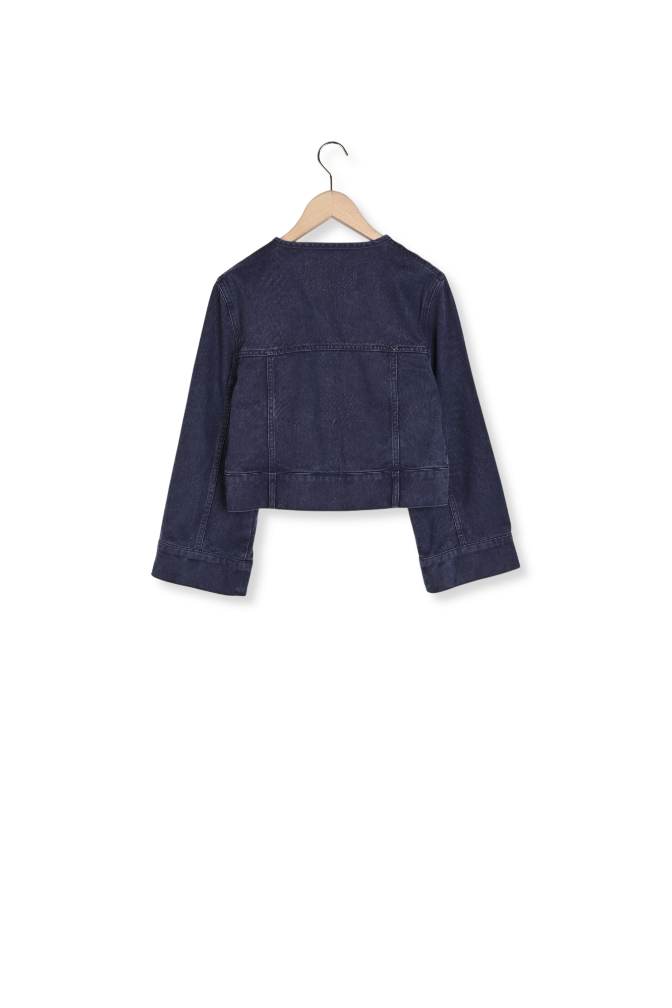 Veste bleue en denim brut Vick Faume - seconde main