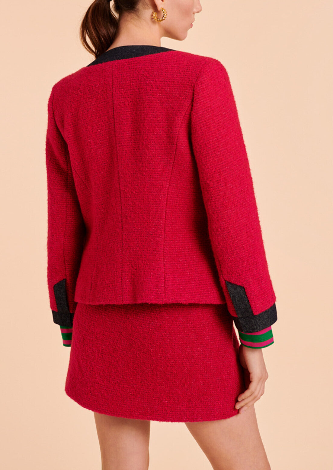 Veste Valda rouge Faume - seconde main