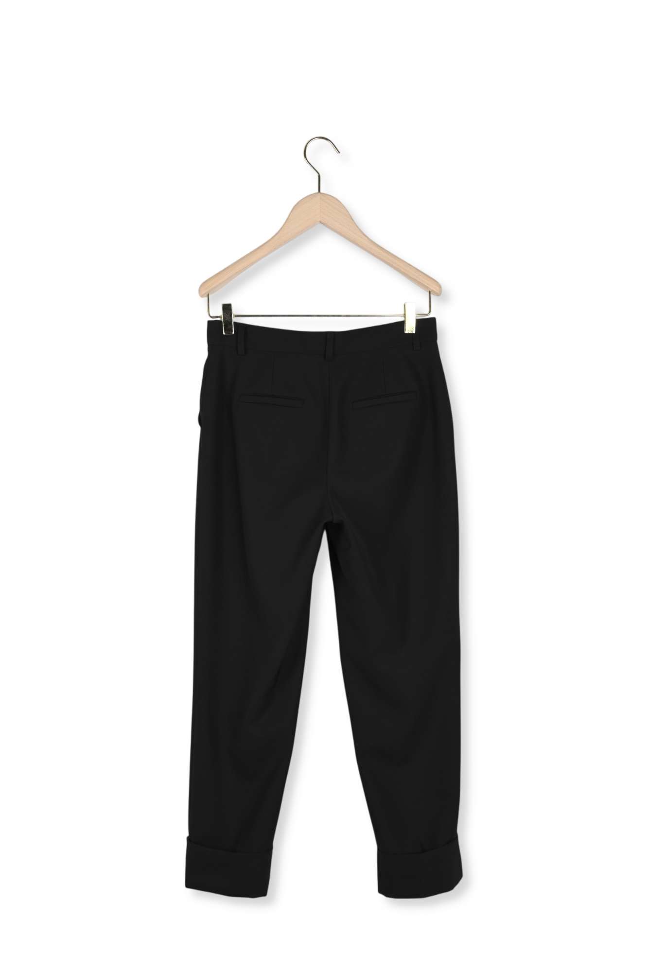Pantalon noir en laine froide Philippa Faume - seconde main