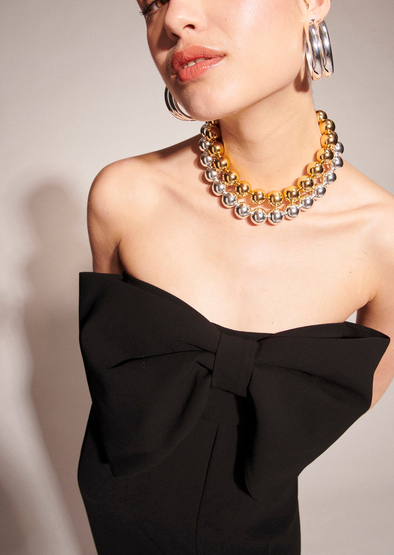 Combinaison Coeur noire en crêpe Faume - seconde main