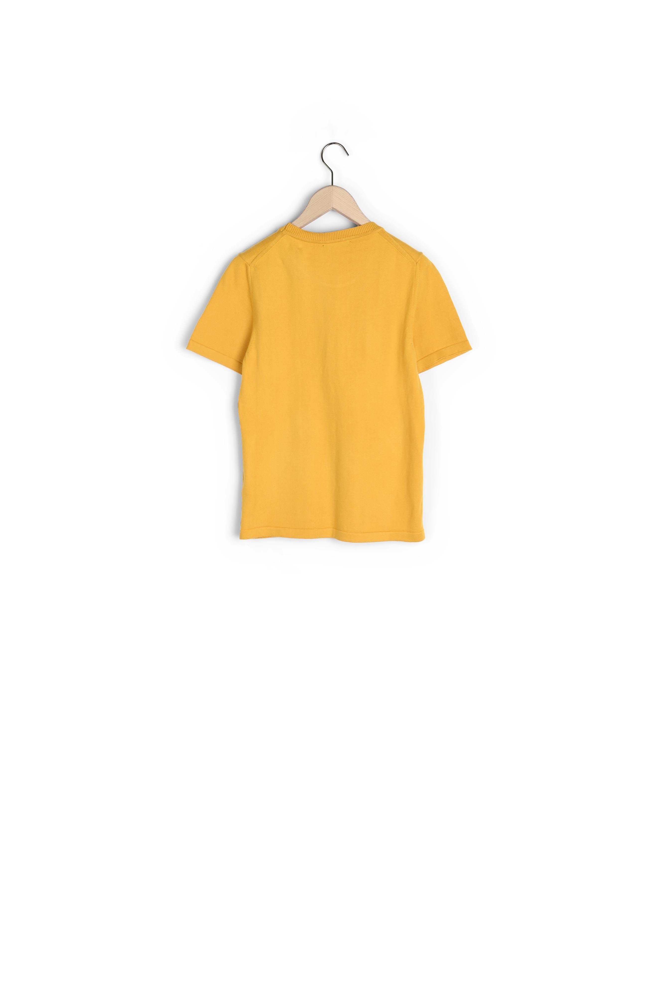 Pull Ponna jaune en coton fin Faume - seconde main